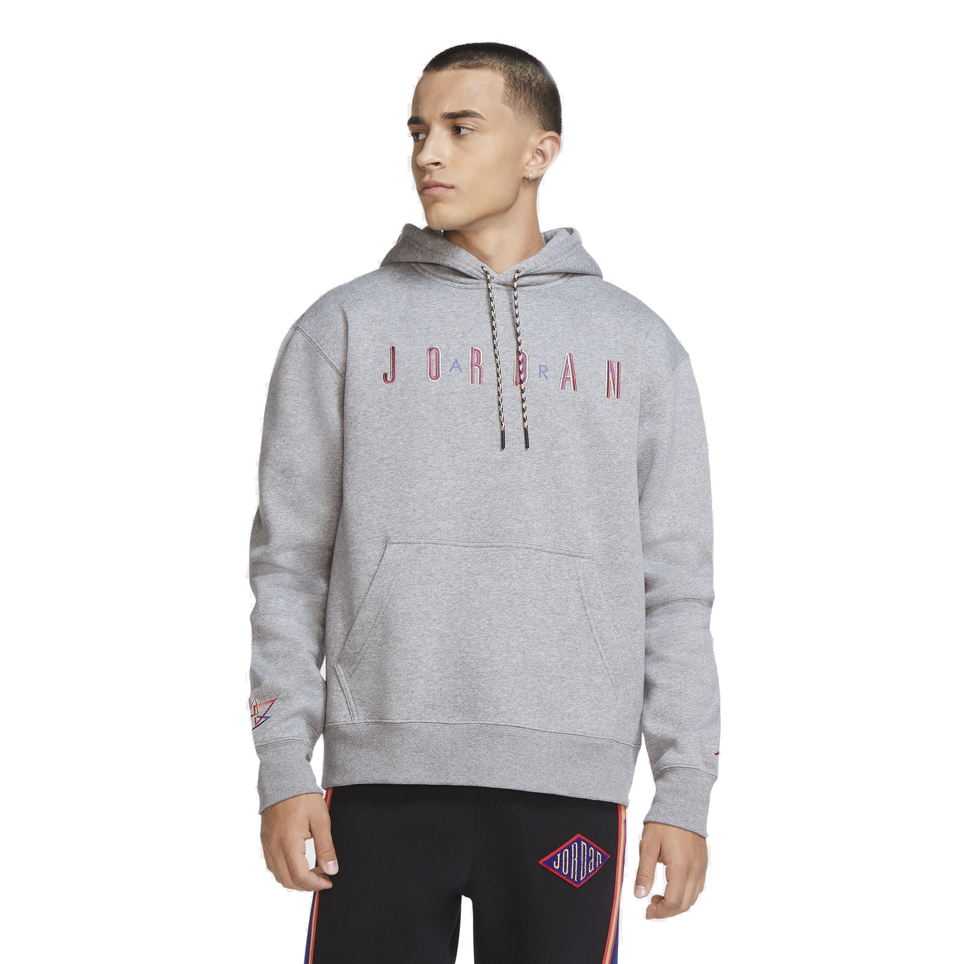 【NIKE】Jordan Sport DNA Pullover Hoodie Nike Air Jordan Sport DNA Pullover Hoodie Men's Grey/Black
