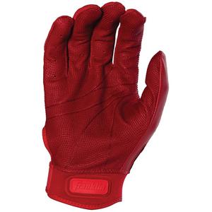 Franklin Sports Adult MLB CFX Pro Series Batting Gloves - Red