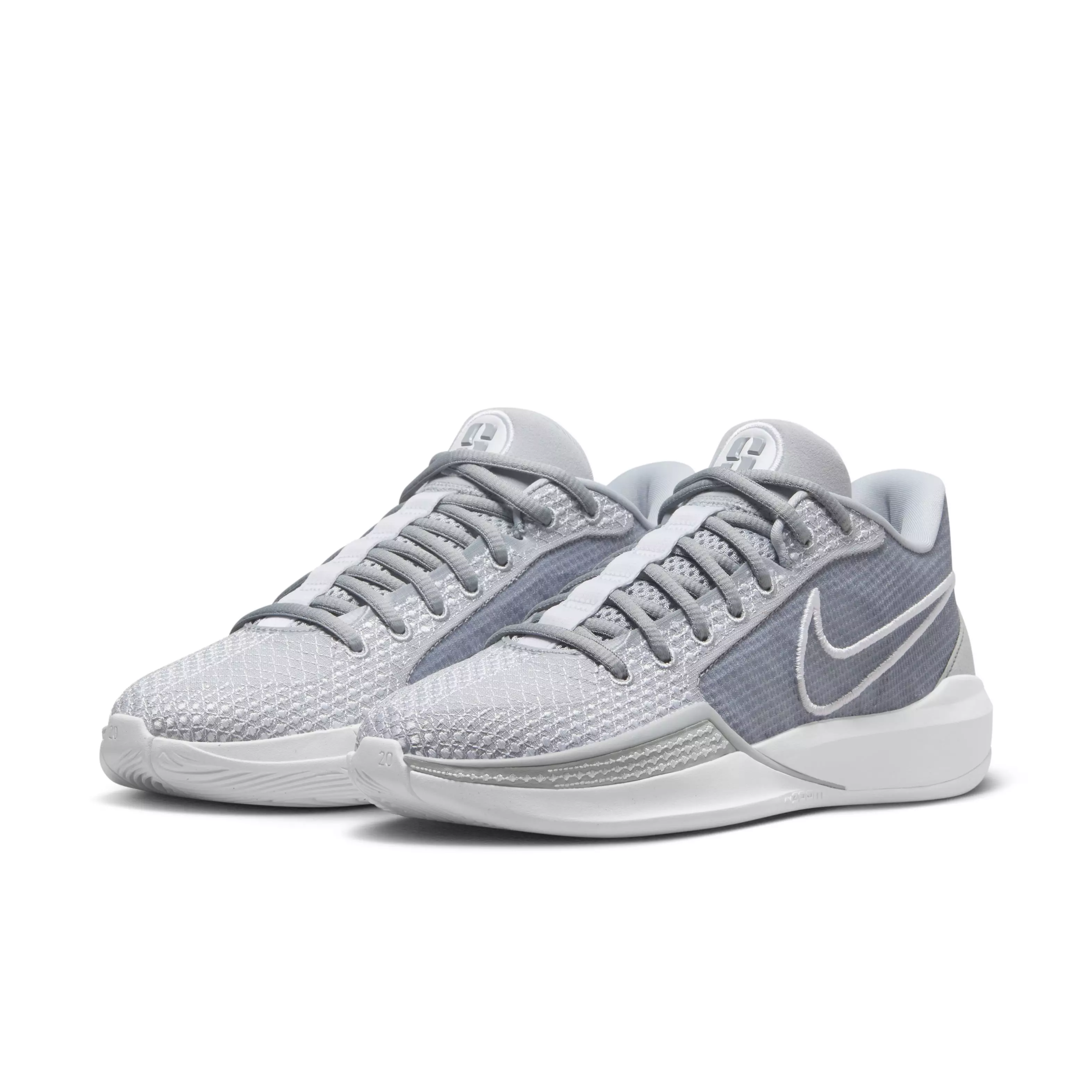 Nike Sabrina 1 (TEAM) "Wolf Grey/White" Women's Basketball Shoe - GREY/WHITE