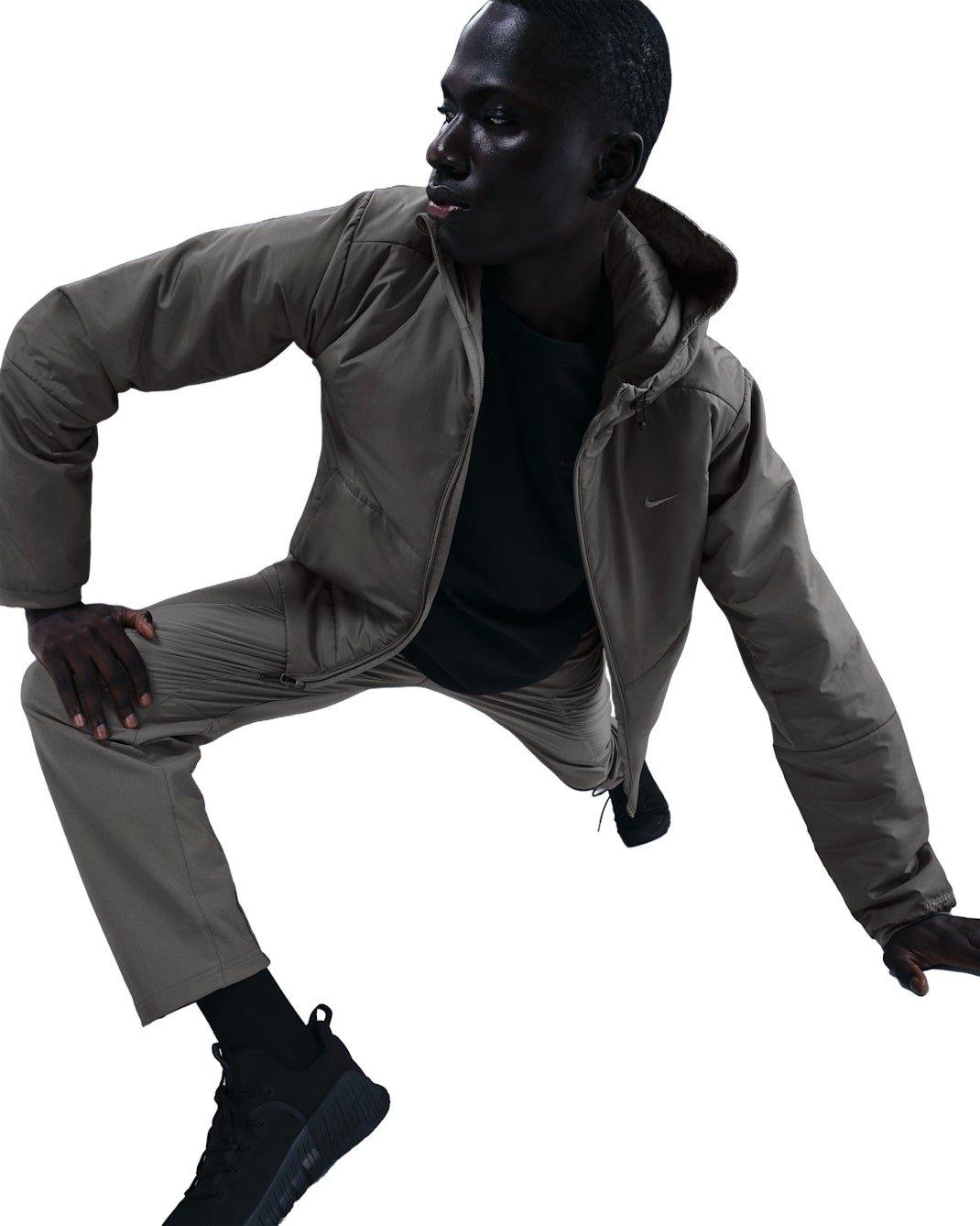 Nike Men's Unlimited Therma-FIT Versatile Jacket - Stone - STONE Thumbnail View 3