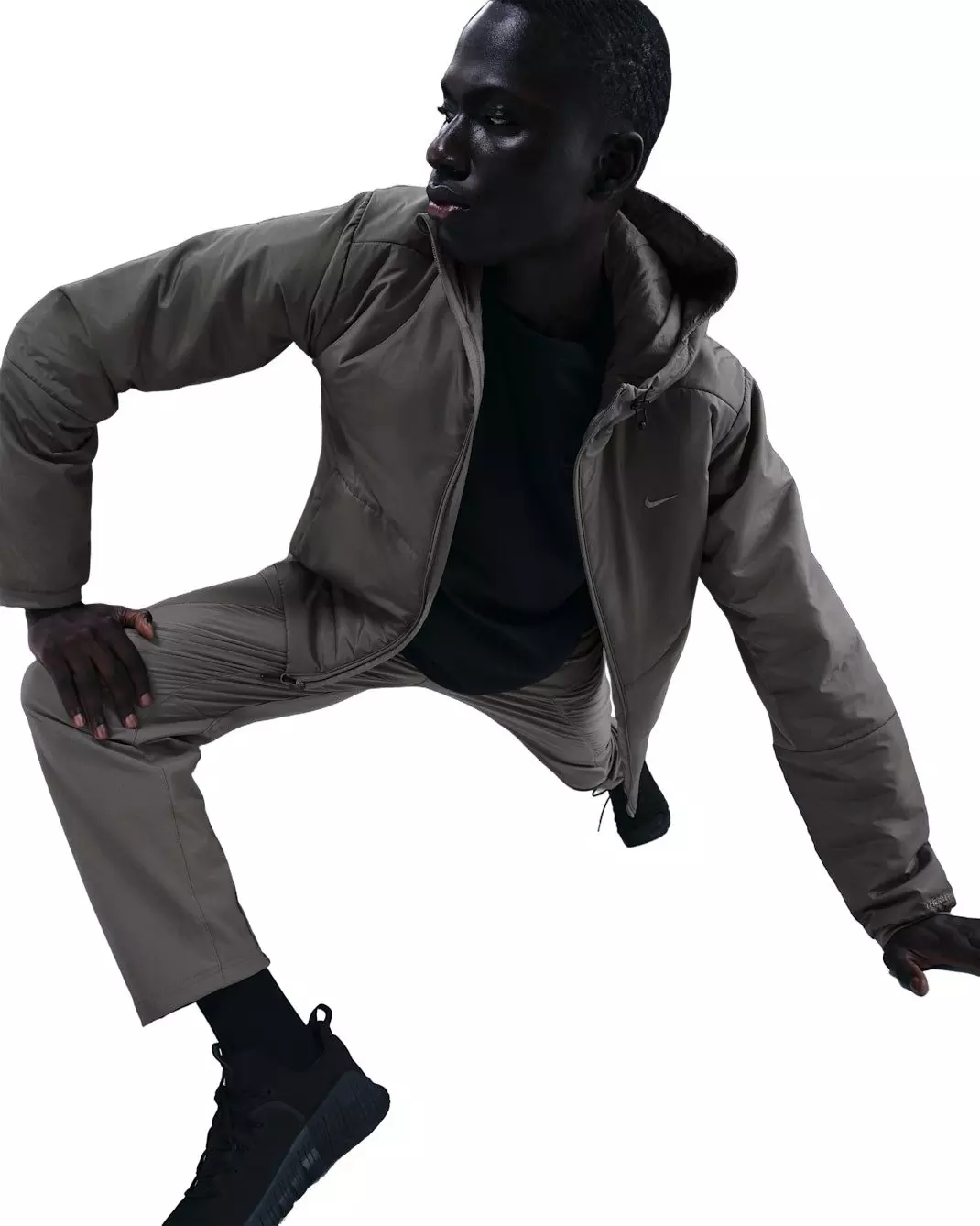 Nike Men's Unlimited Therma-FIT Versatile Jacket -Stone - STONE