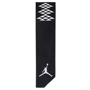Jordan Football Towel - Black/White - BLACK/WHITE