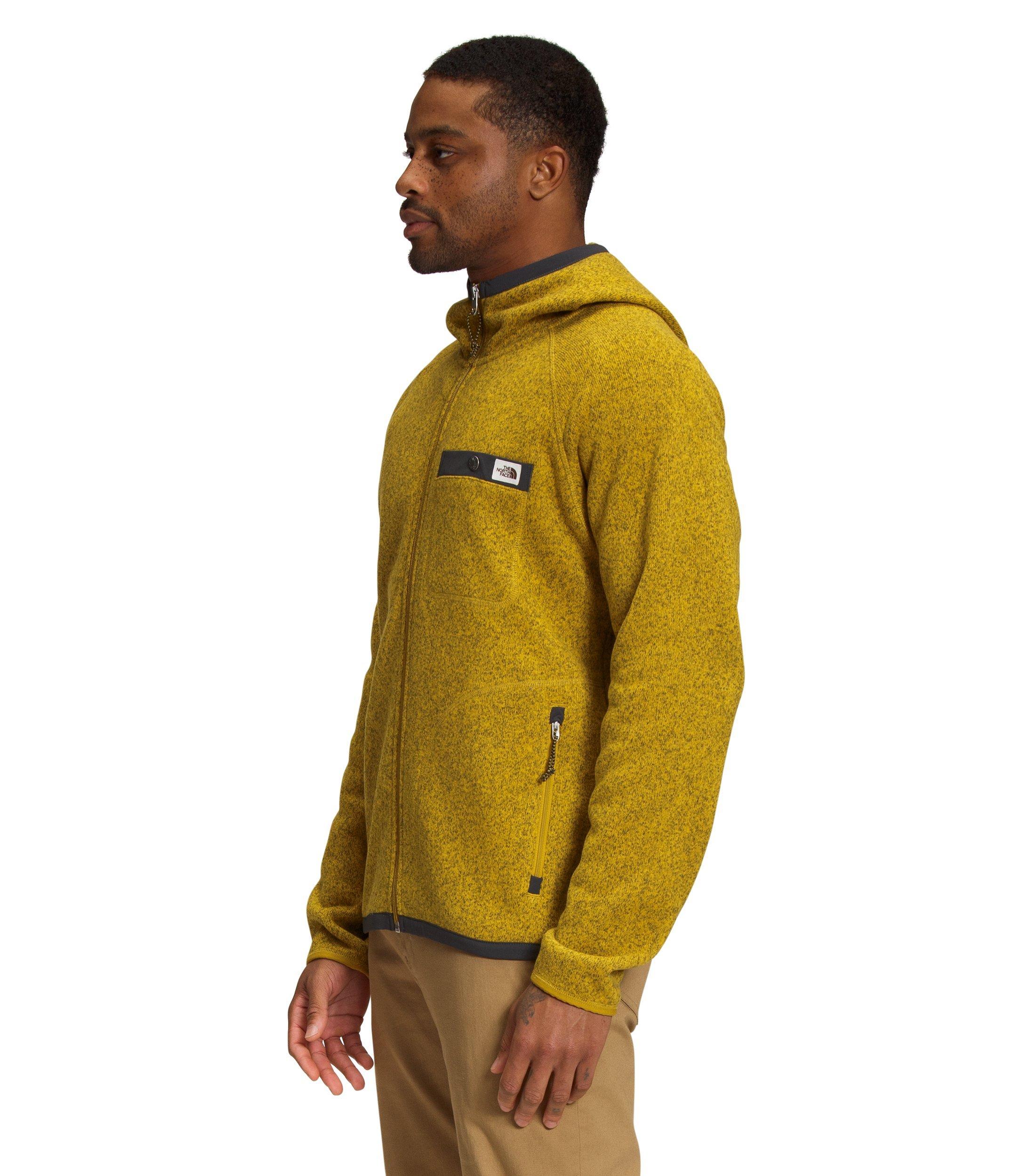 The North Face Men's Gordon Lyons Full-Zip Hoodie-Gold - Hibbett | City Gear