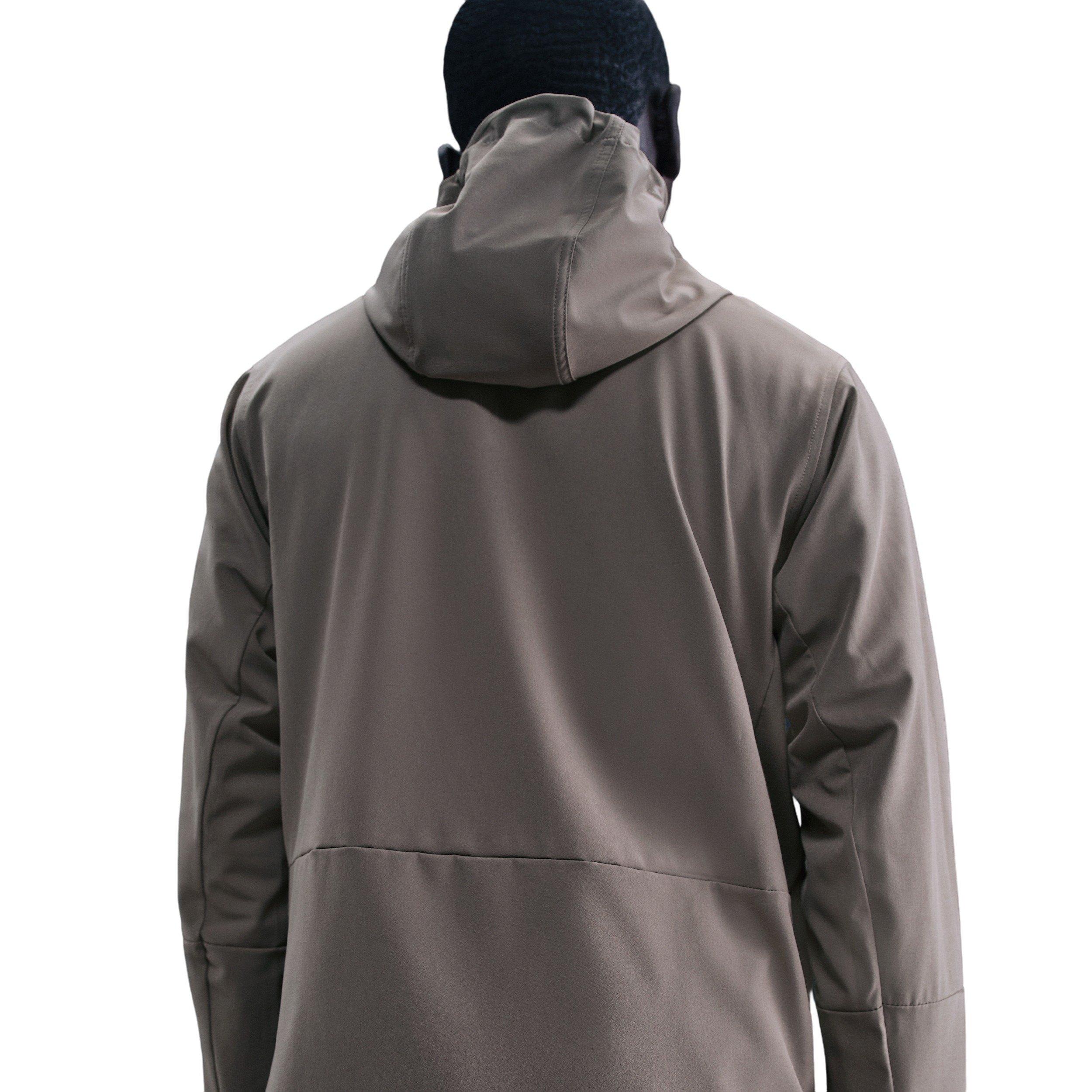 Nike Men's Unlimited Repel Hooded Versatile Jacket - Stone Grey - GREY Thumbnail View 2