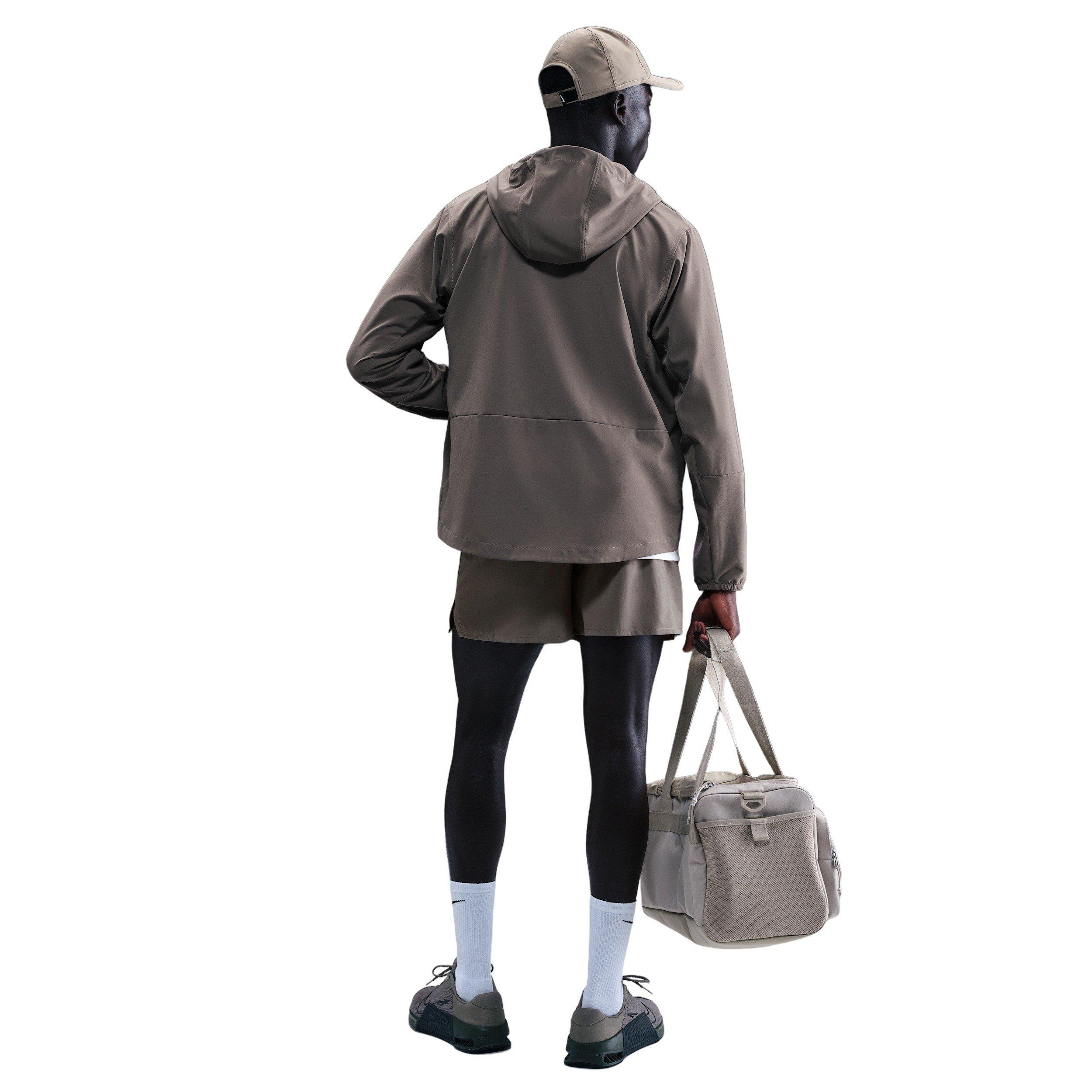 Nike Men's Unlimited Repel Hooded Versatile Jacket -Stone Grey - GREY Thumbnail View 5