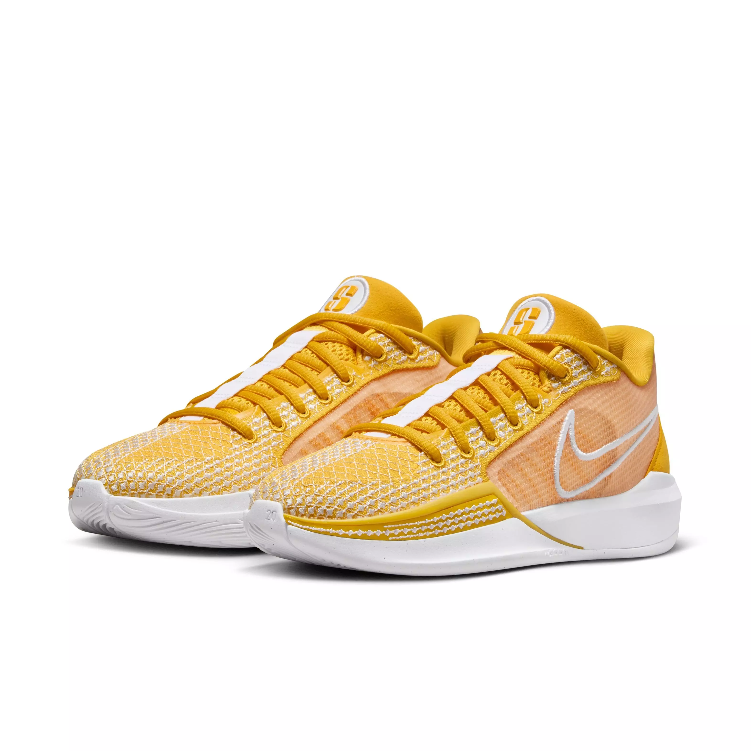 Nike Sabrina 1 (TEAM) "University Gold/White" Women's Basketball Shoe - UNIVERSITY GOLD/WHITE