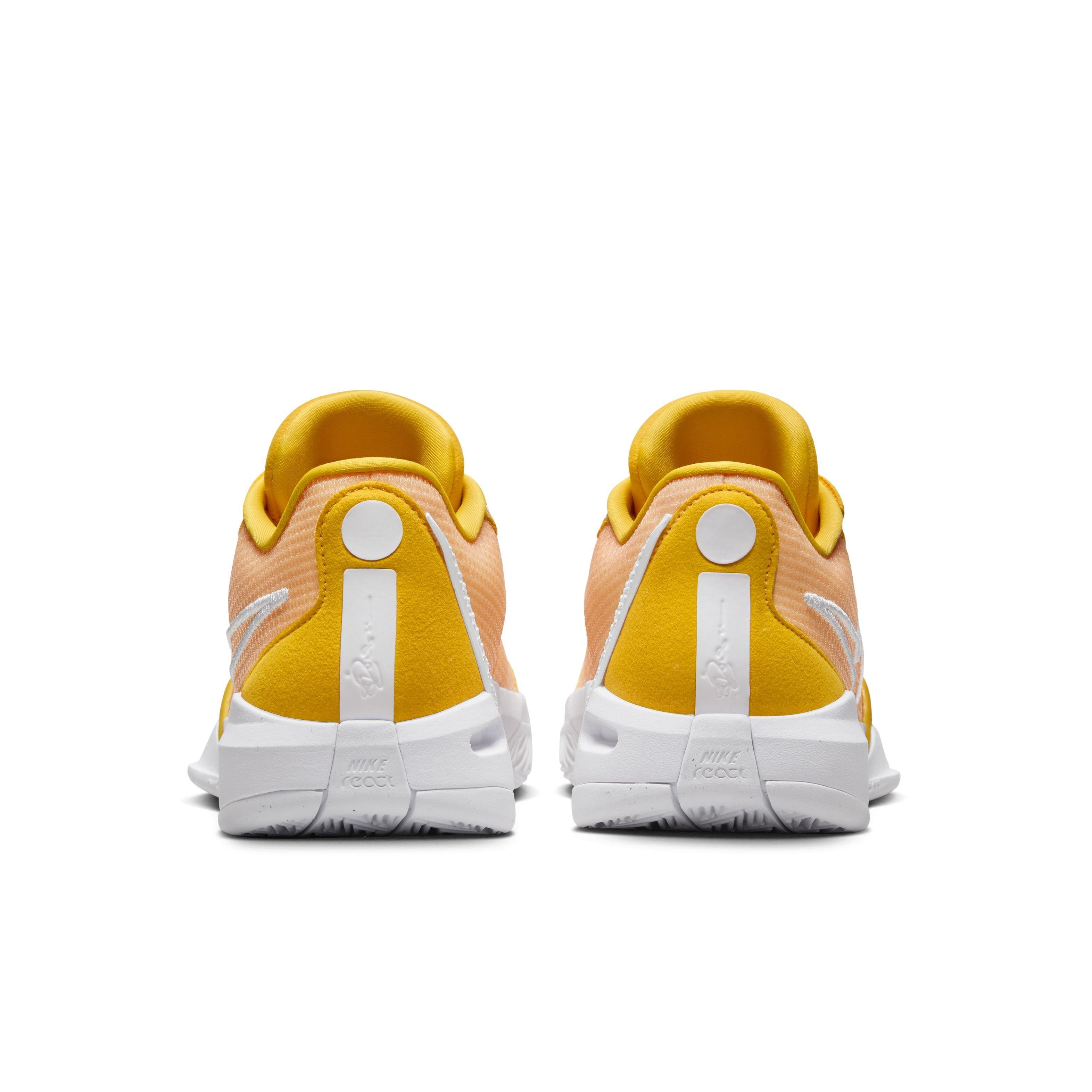 Nike Sabrina 1 (TEAM) "University Gold/White" Women's Basketball Shoe - UNIVERSITY GOLD/WHITE Thumbnail View 5