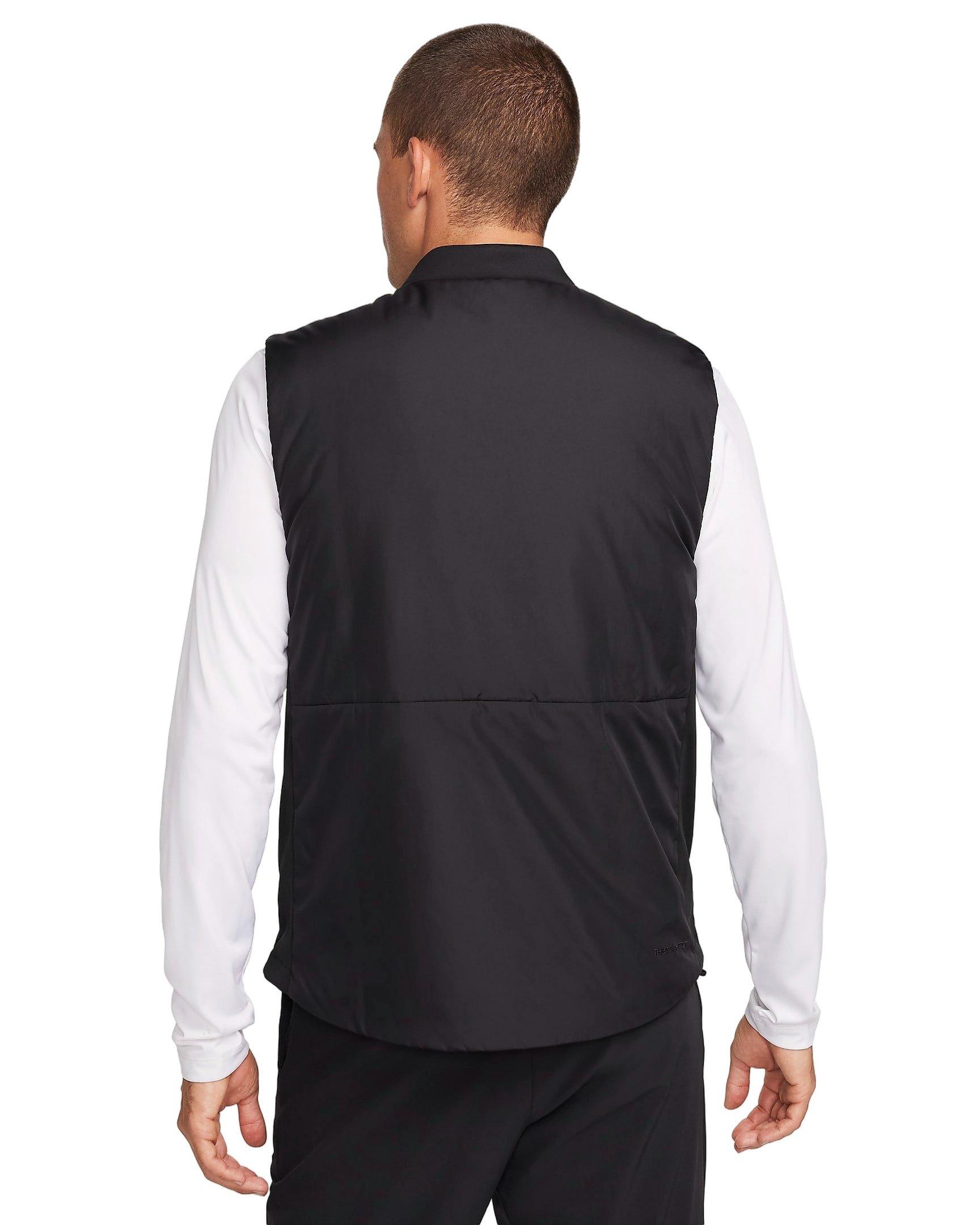 Nike Men's Therma-FIT Unlimited Synthetic Filled Training Vest - BLACK Thumbnail View 2