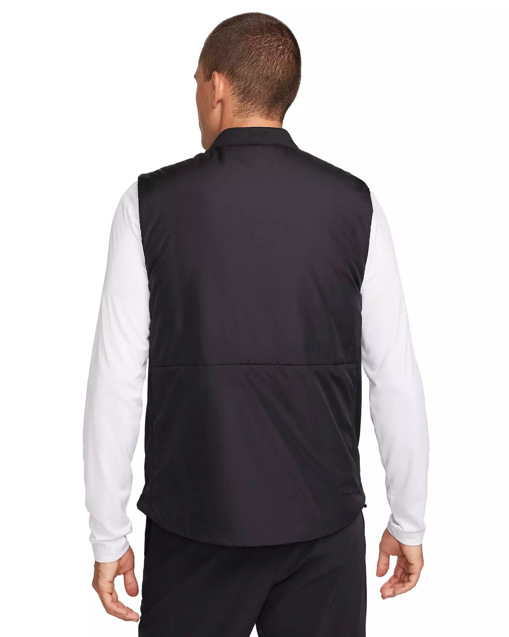 Nike Men's Therma-FIT Unlimited Synthetic Filled Training Vest - BLACK