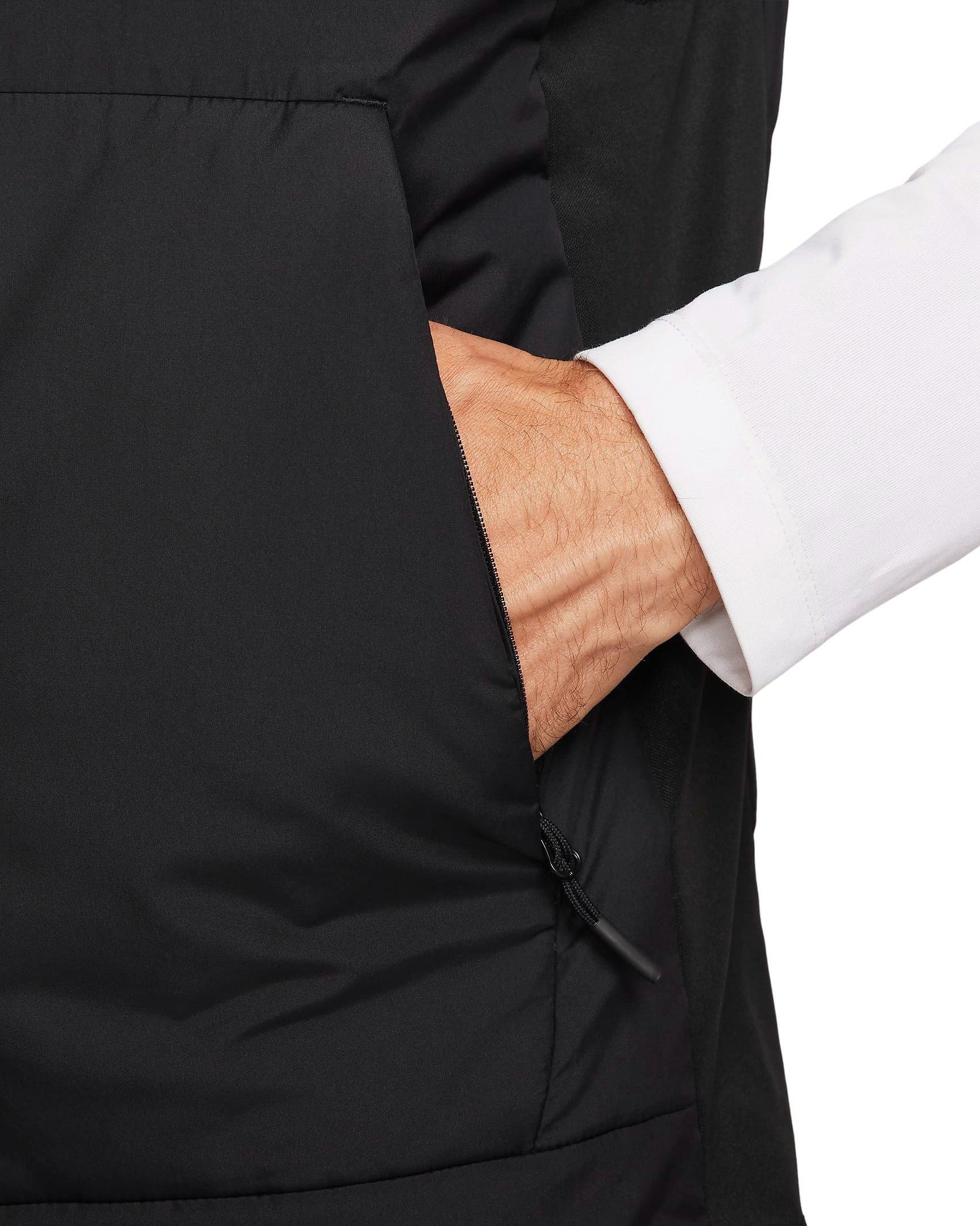 Nike Men's Therma-FIT Unlimited Synthetic Filled Training Vest - BLACK Thumbnail View 4