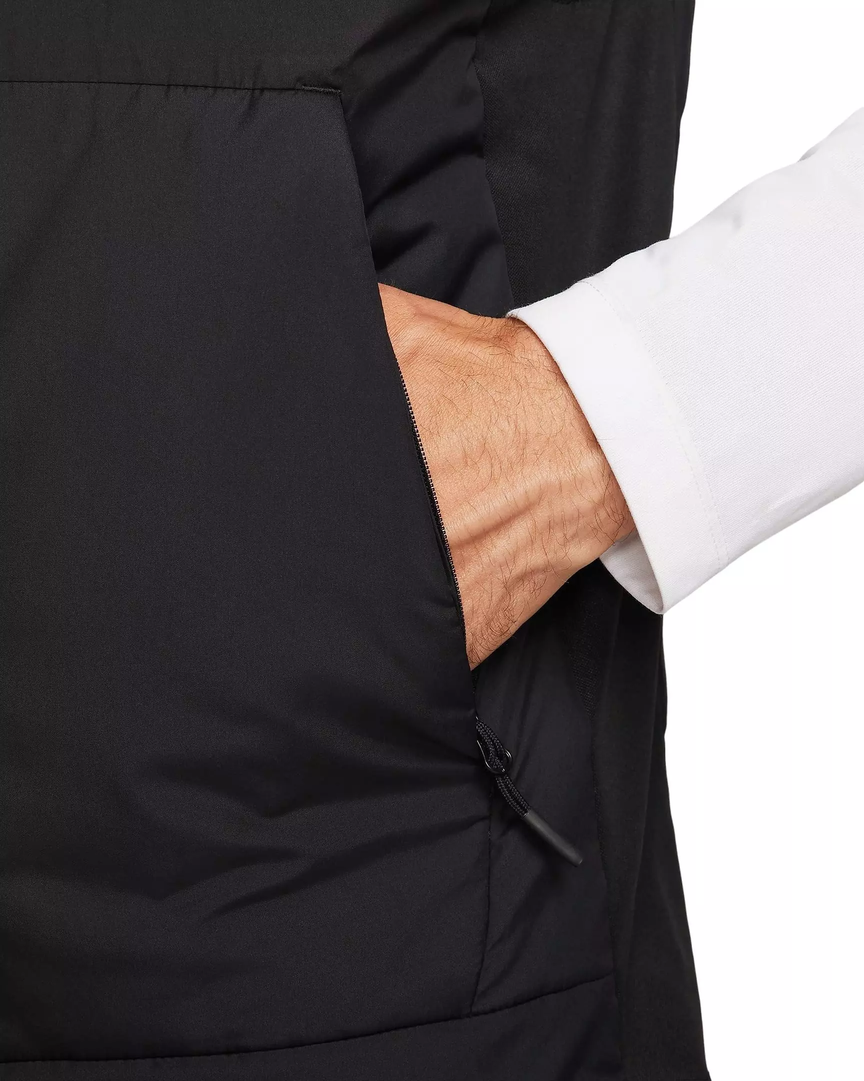 Nike Men's Therma-FIT Unlimited Synthetic Filled Training Vest - BLACK