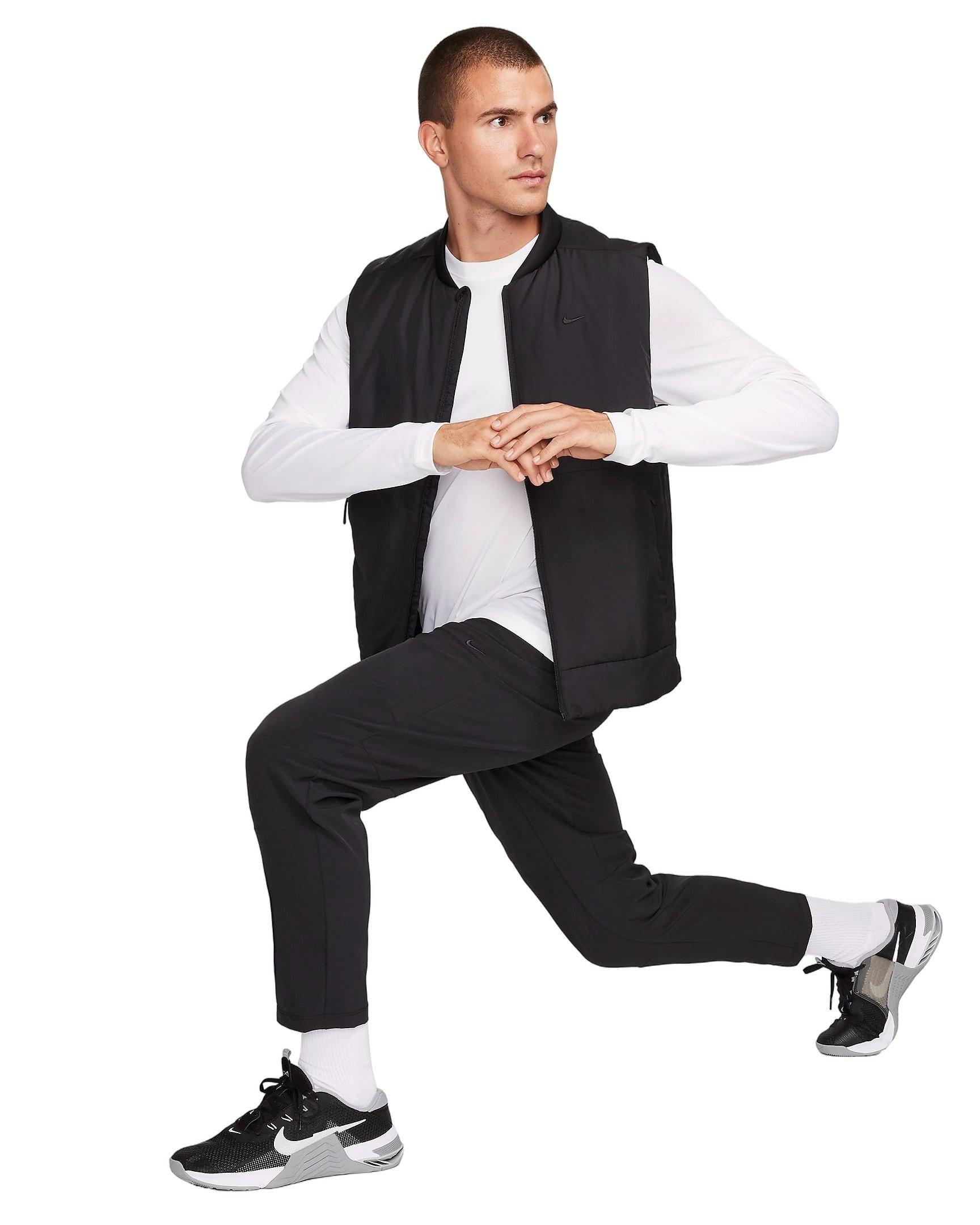 Nike Men's Therma-FIT Unlimited Synthetic Filled Training Vest - BLACK Thumbnail View 6