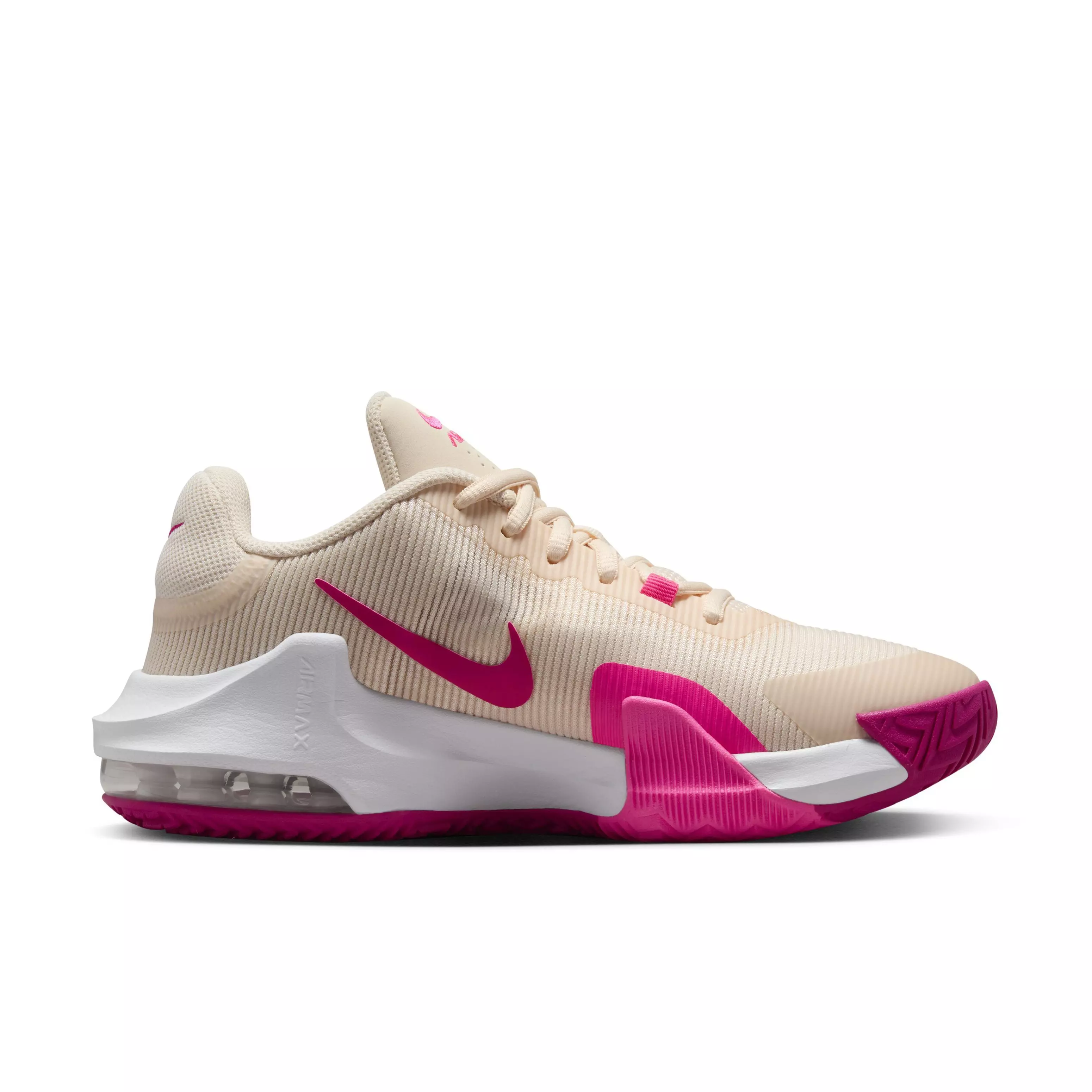 Nike Air Max Impact 4 "Guava Ice/Fireberry/Hyper Pink" Women's Basketball Shoe - LT ORANGE/PINK