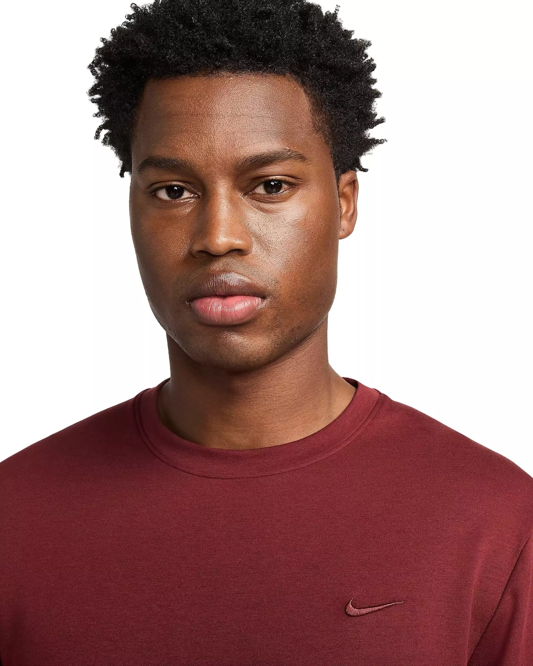 Nike Men's Primary Dri-FIT Long-Sleeve Versatile Top - DK RED