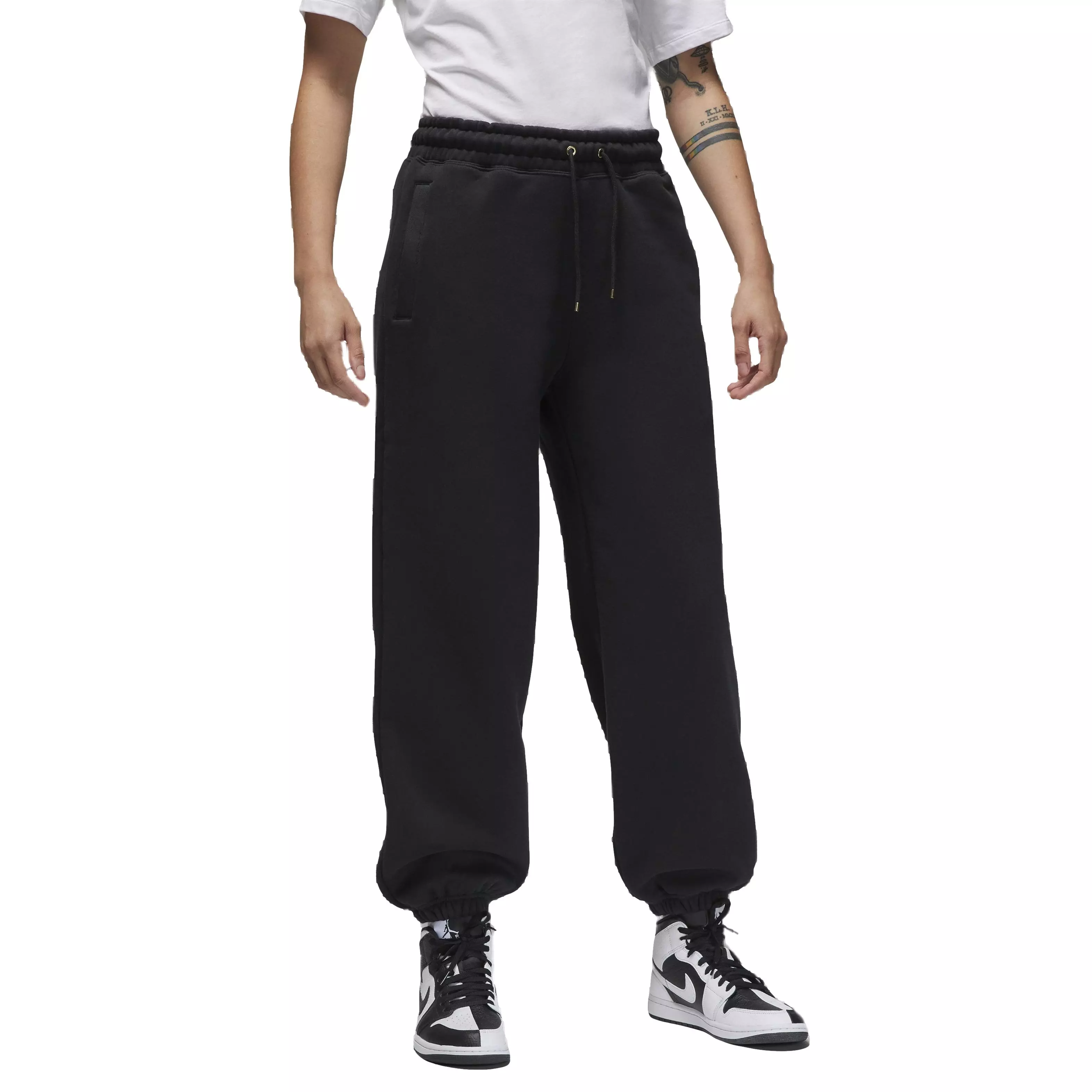 Jordan Women's Flight Fleece Pants - BLACK