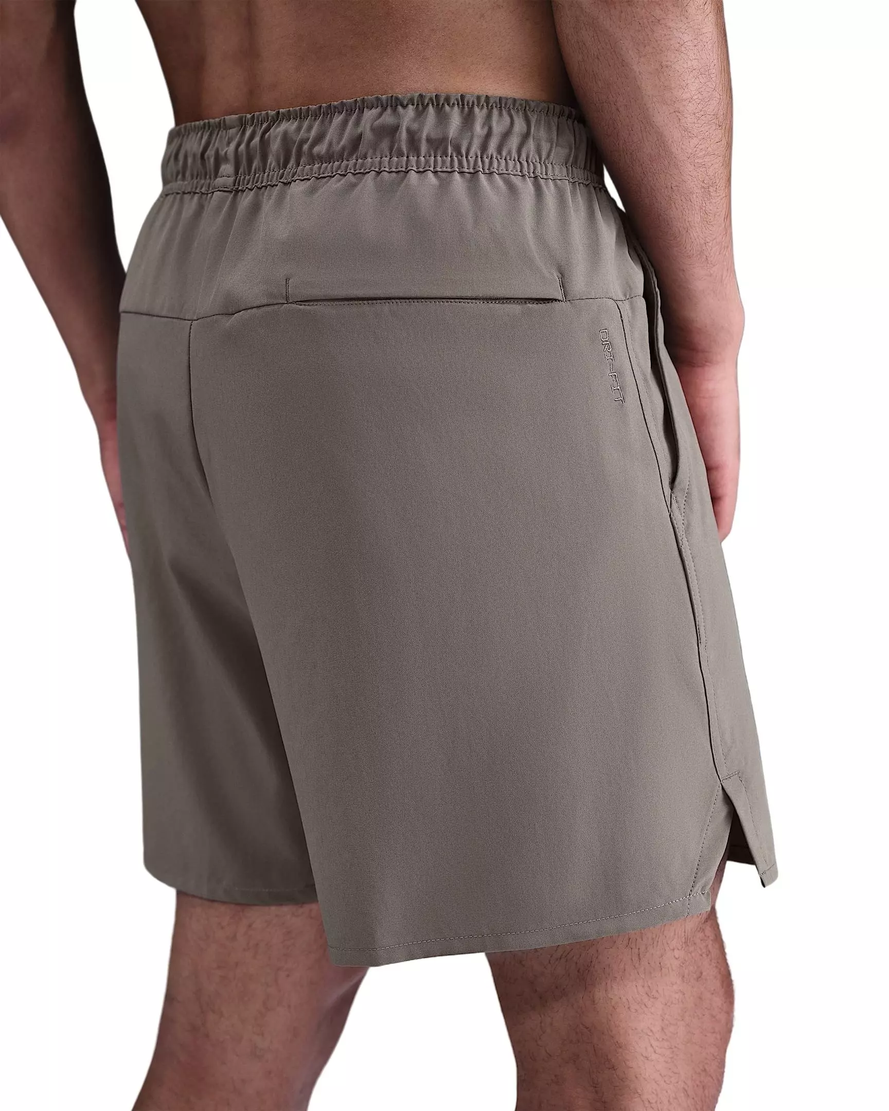 Nike Men's Unlimited Dri-FIT 7" Unlined Versatile Shorts - STONE GREY