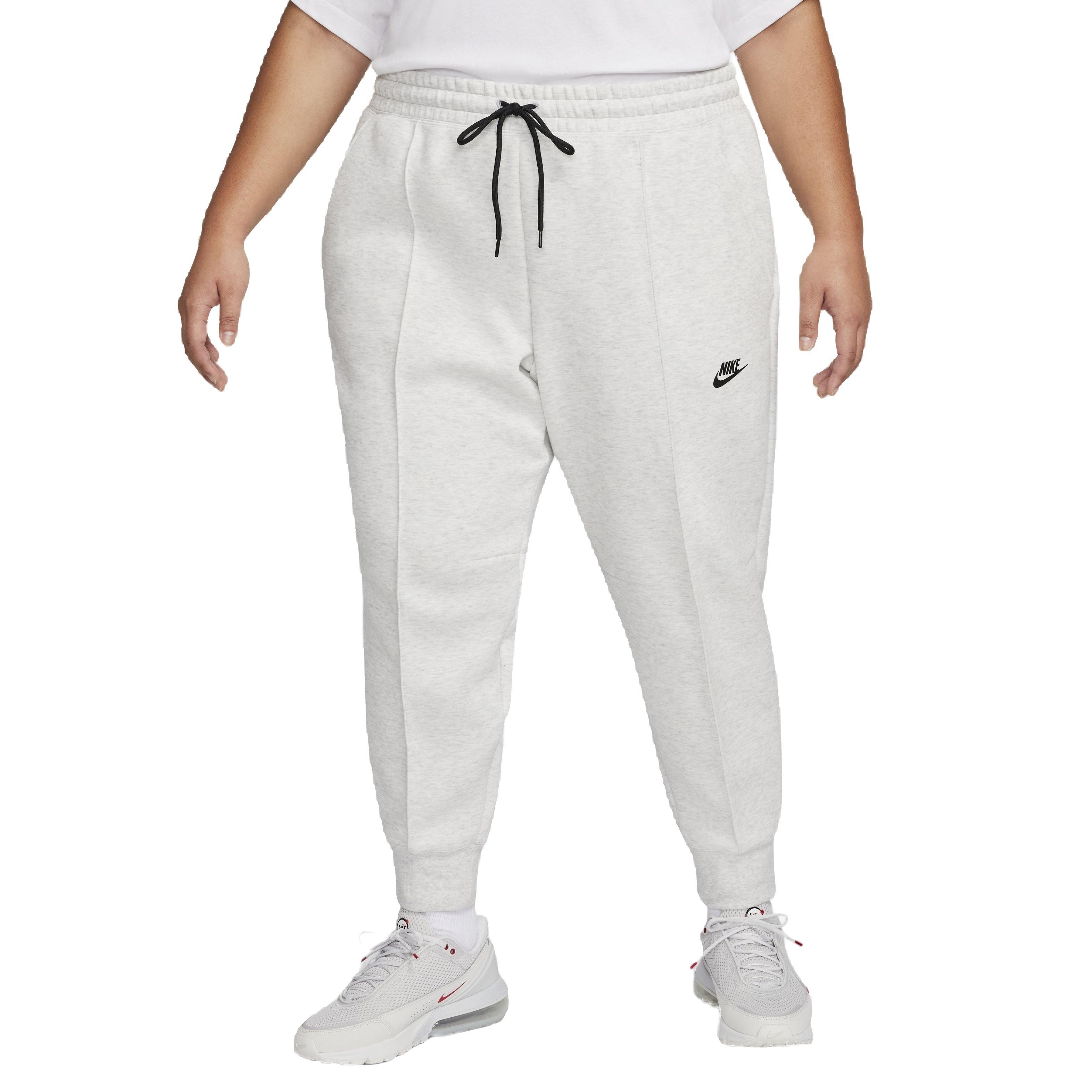 Nike Women's Sportswear Tech Fleece Mid-Rise Joggers - GREY Thumbnail View 1