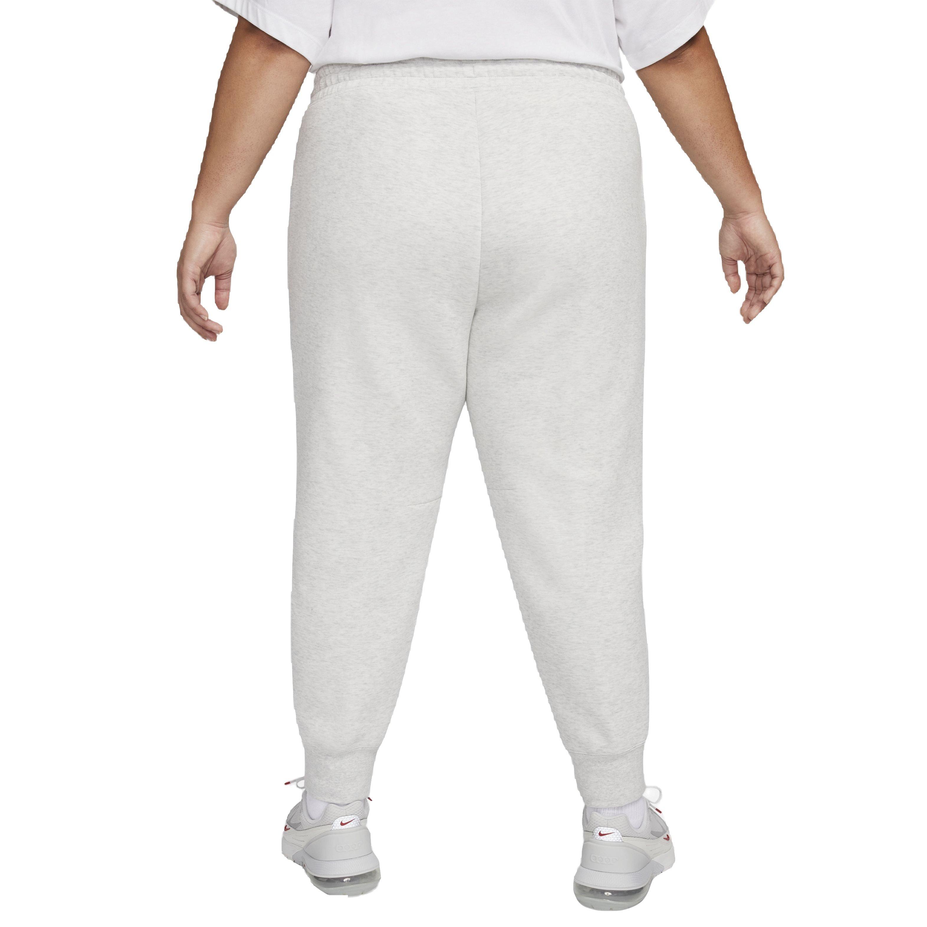 Nike Women's Sportswear Tech Fleece Mid-Rise Joggers - GREY Thumbnail View 2