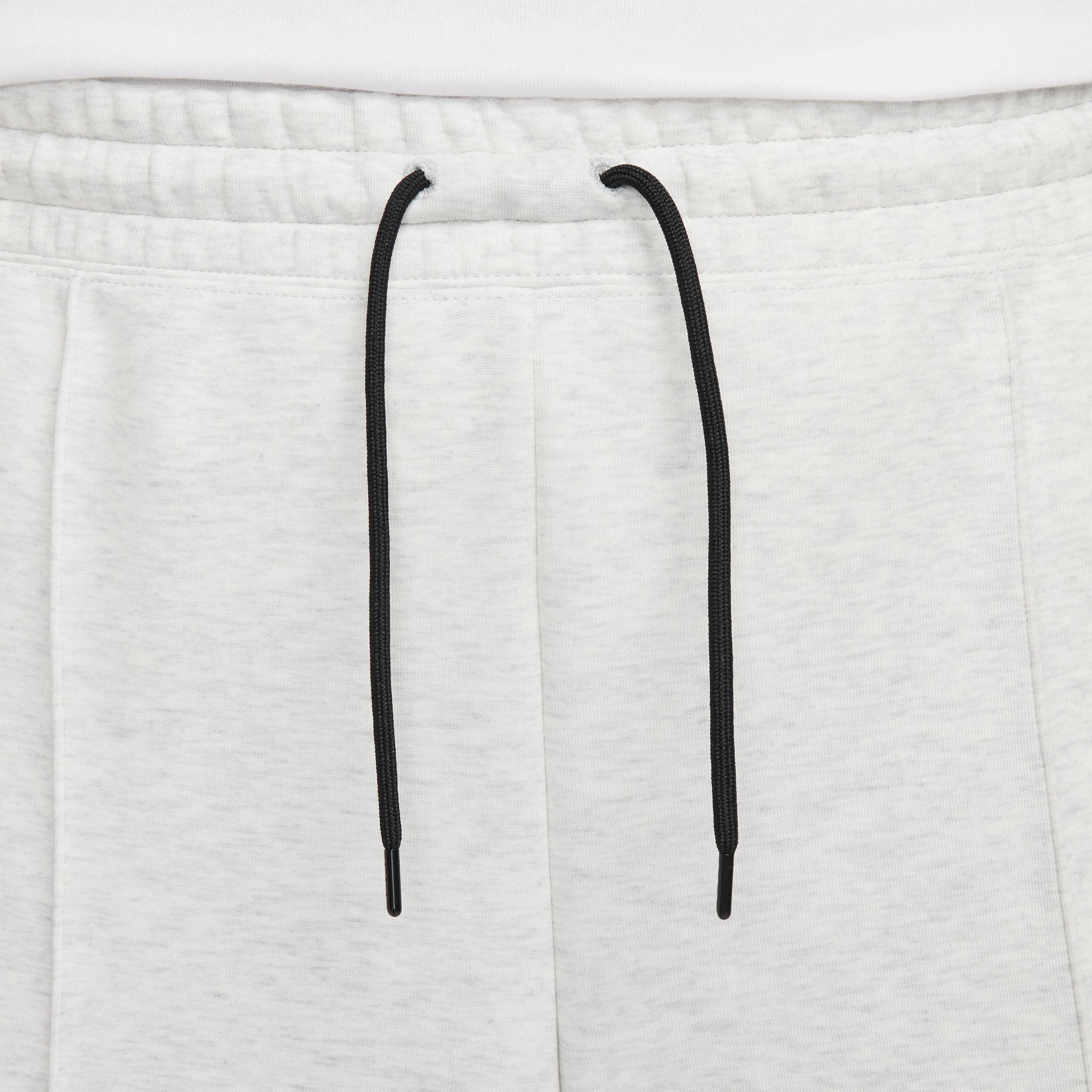 Nike Women's Sportswear Tech Fleece Mid-Rise Joggers - GREY Thumbnail View 3