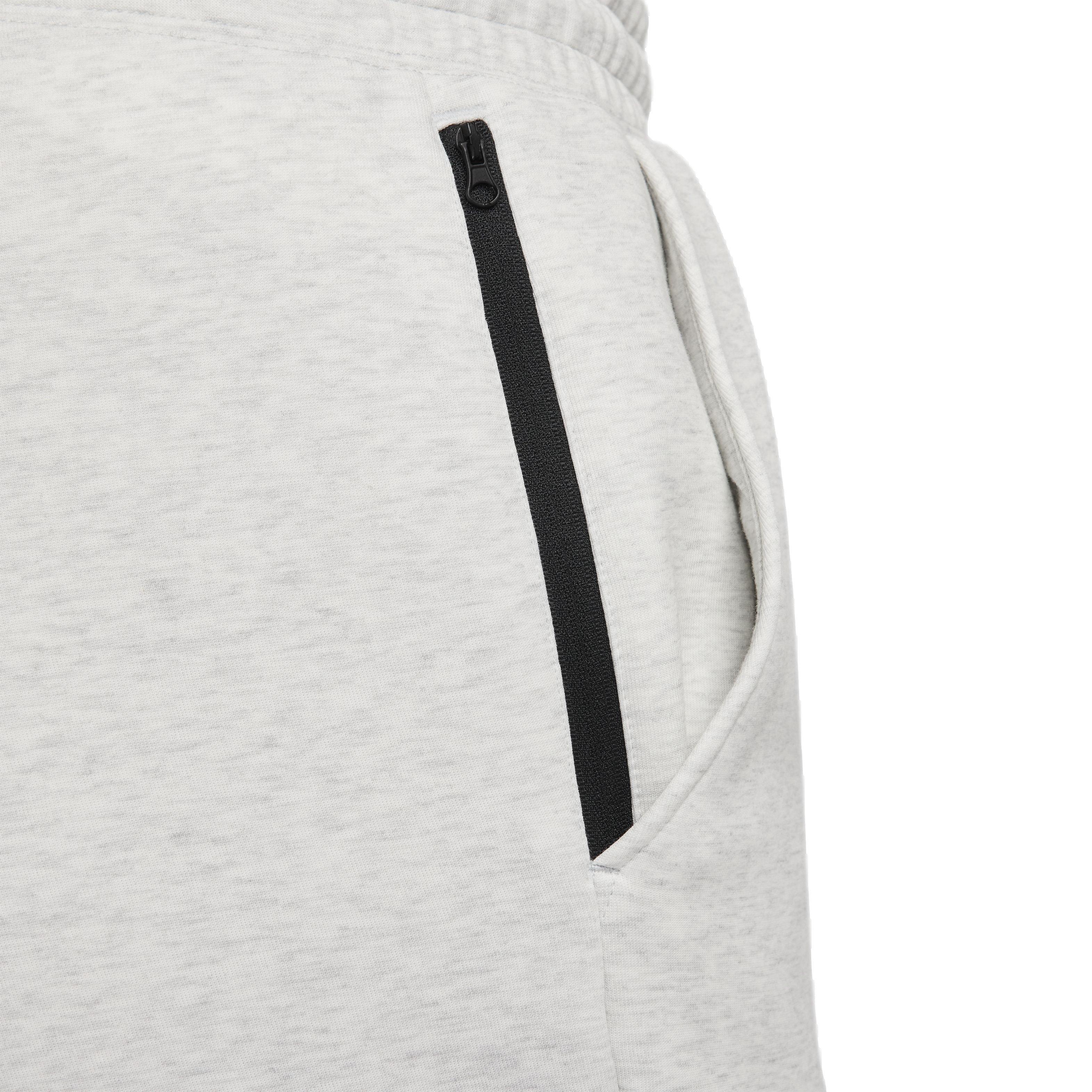 Nike Women's Sportswear Tech Fleece Mid-Rise Joggers - GREY Thumbnail View 5