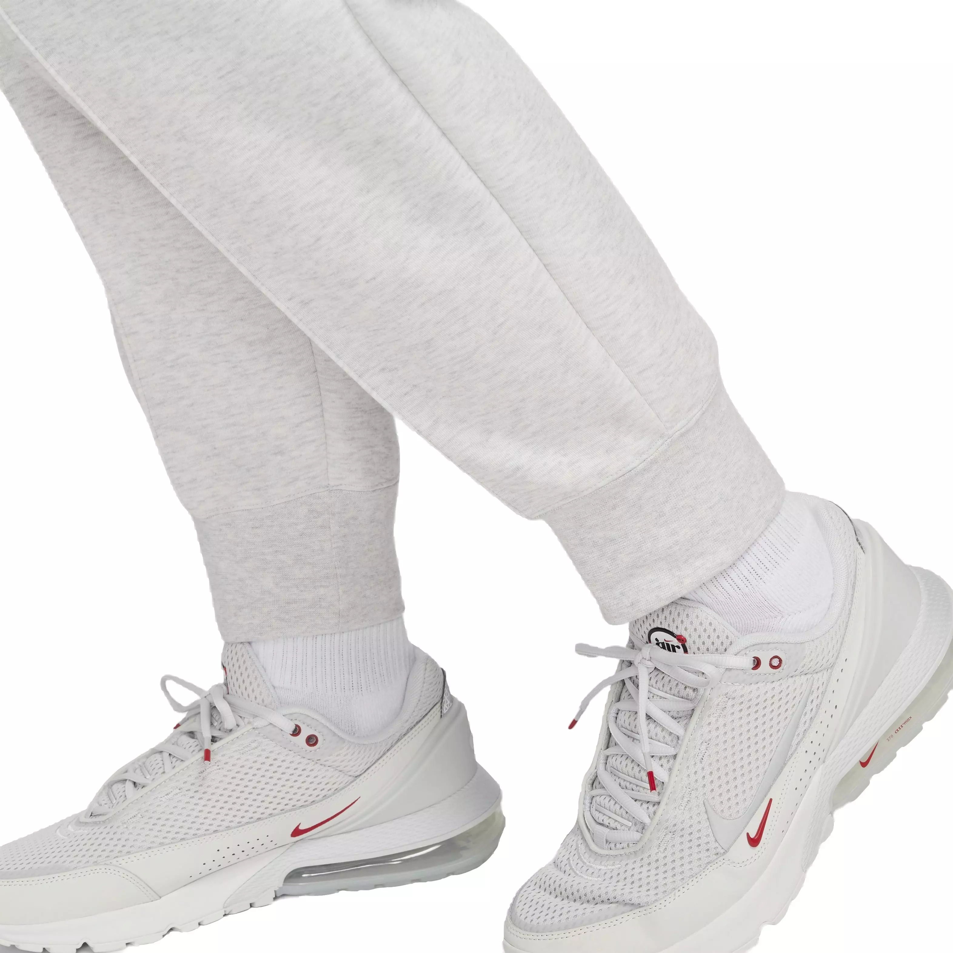 Nike Women's Sportswear Tech Fleece Mid-Rise Joggers - GREY