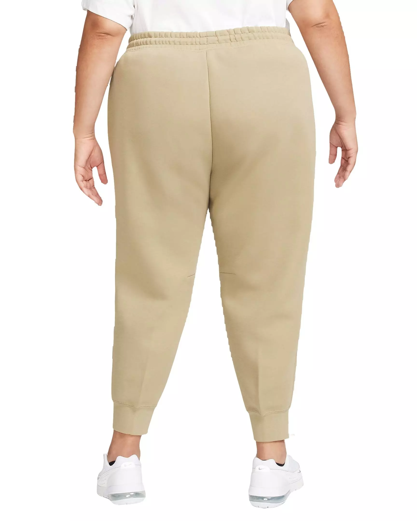 Nike Women's Sportswear Tech Fleece Mid-Rise Joggers - BROWN