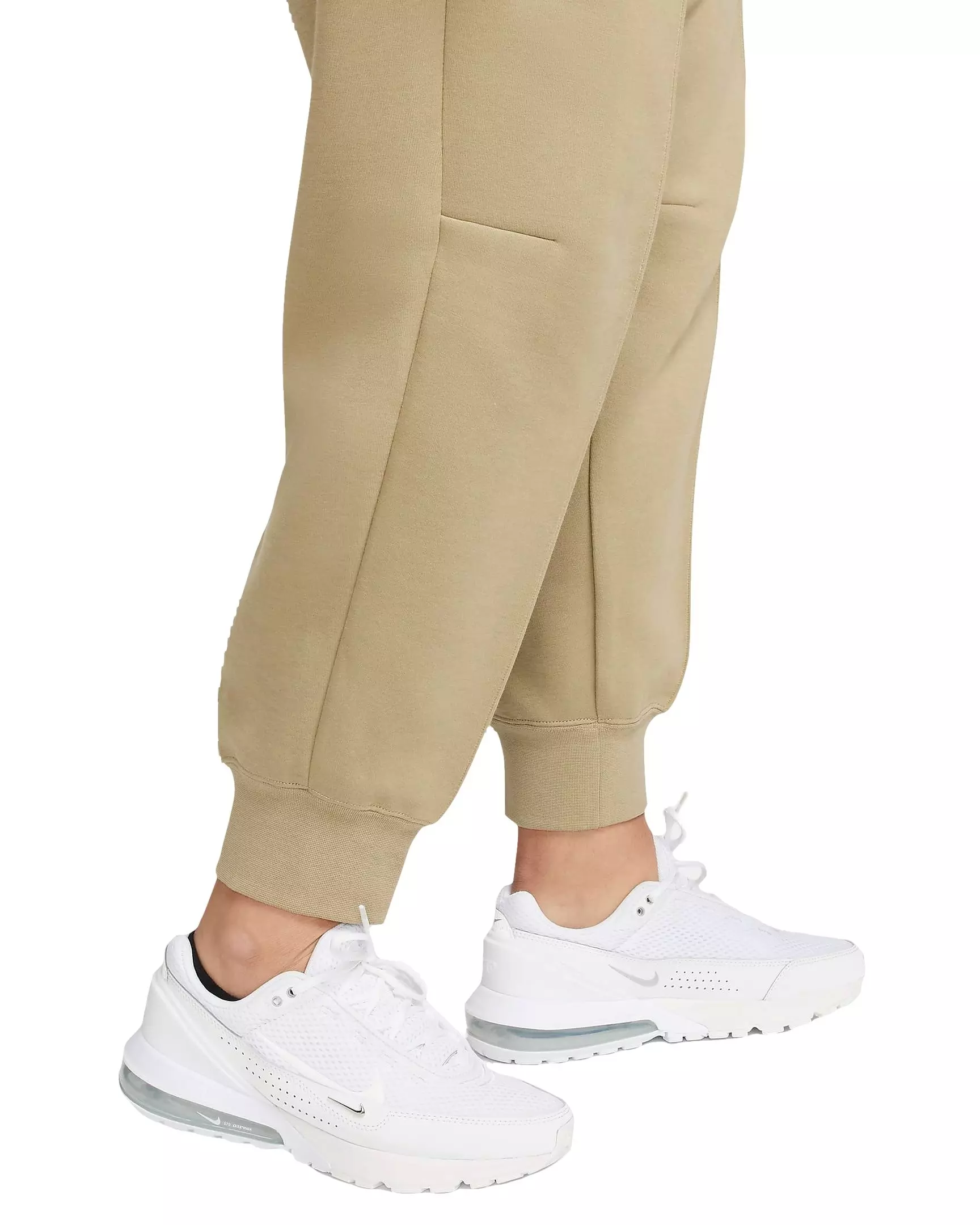 Nike Women's Sportswear Tech Fleece Mid-Rise Joggers - BROWN