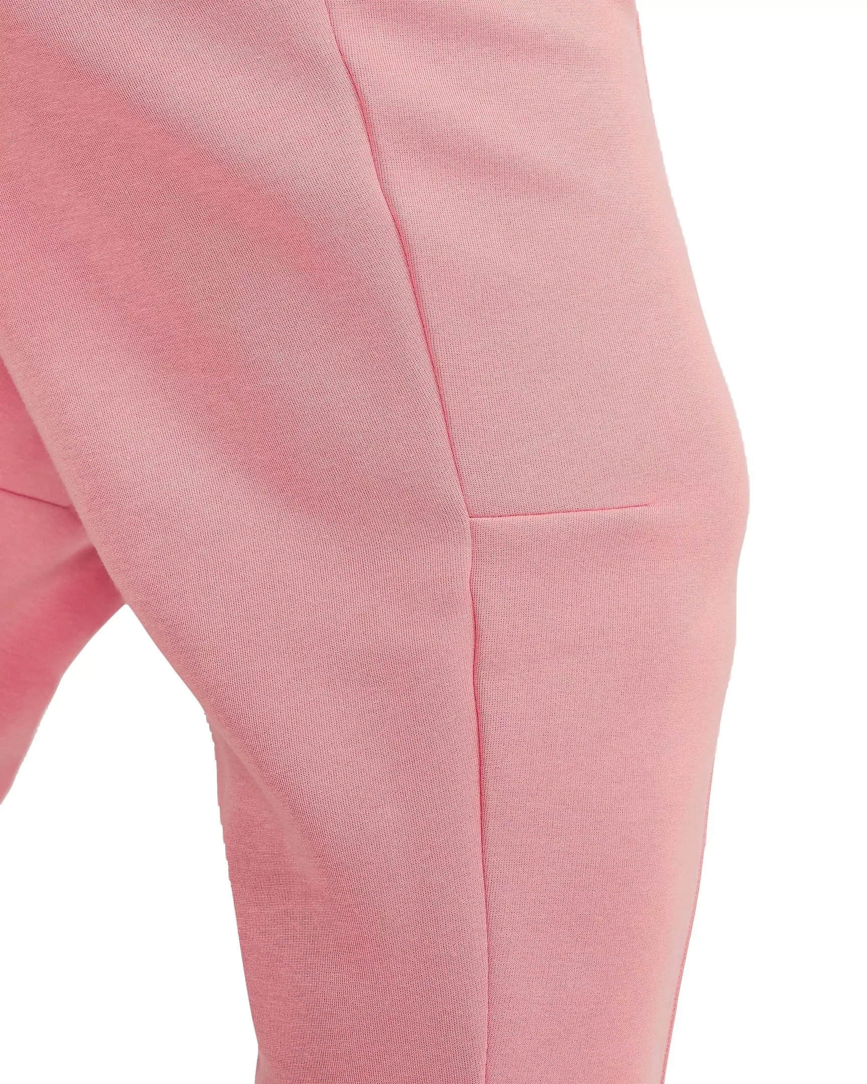 Nike Women's Sportswear Tech Fleece Mid-Rise Joggers - PINK
