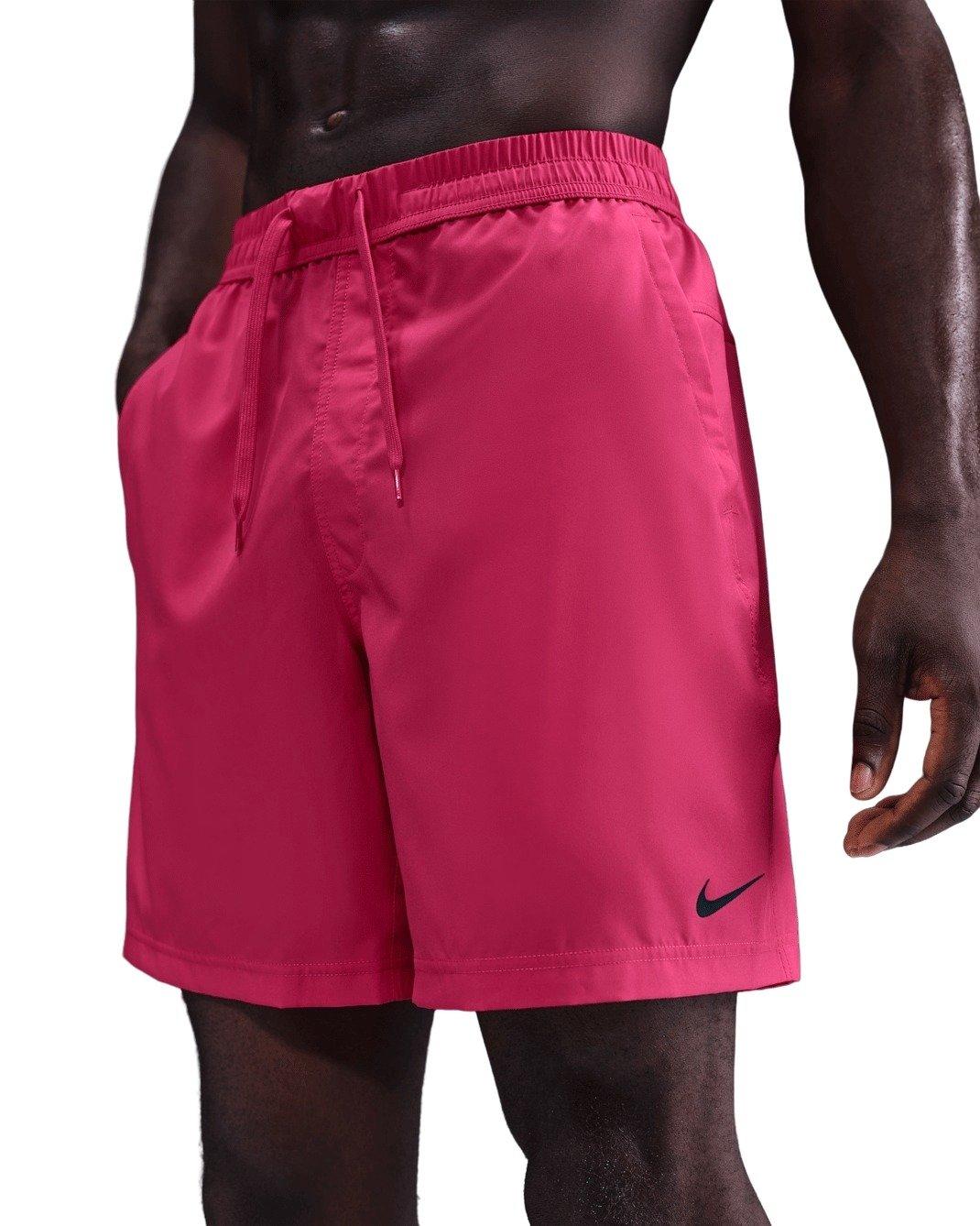 Nike Men's Form Dri-FIT 7" Unlined Versatile Shorts -Pink - PINK Thumbnail View 1