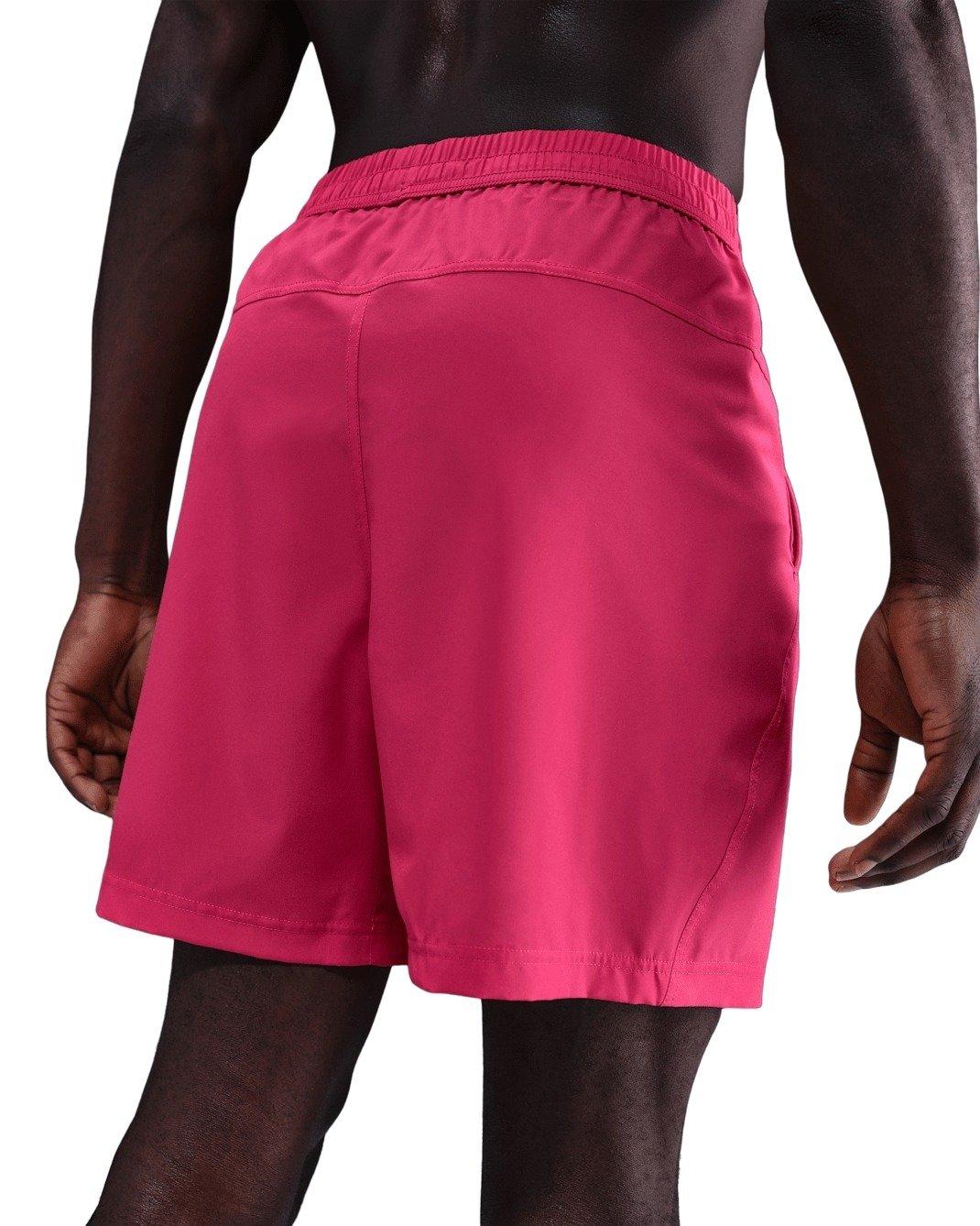 Nike Men's Form Dri-FIT 7" Unlined Versatile Shorts -Pink - PINK Thumbnail View 2