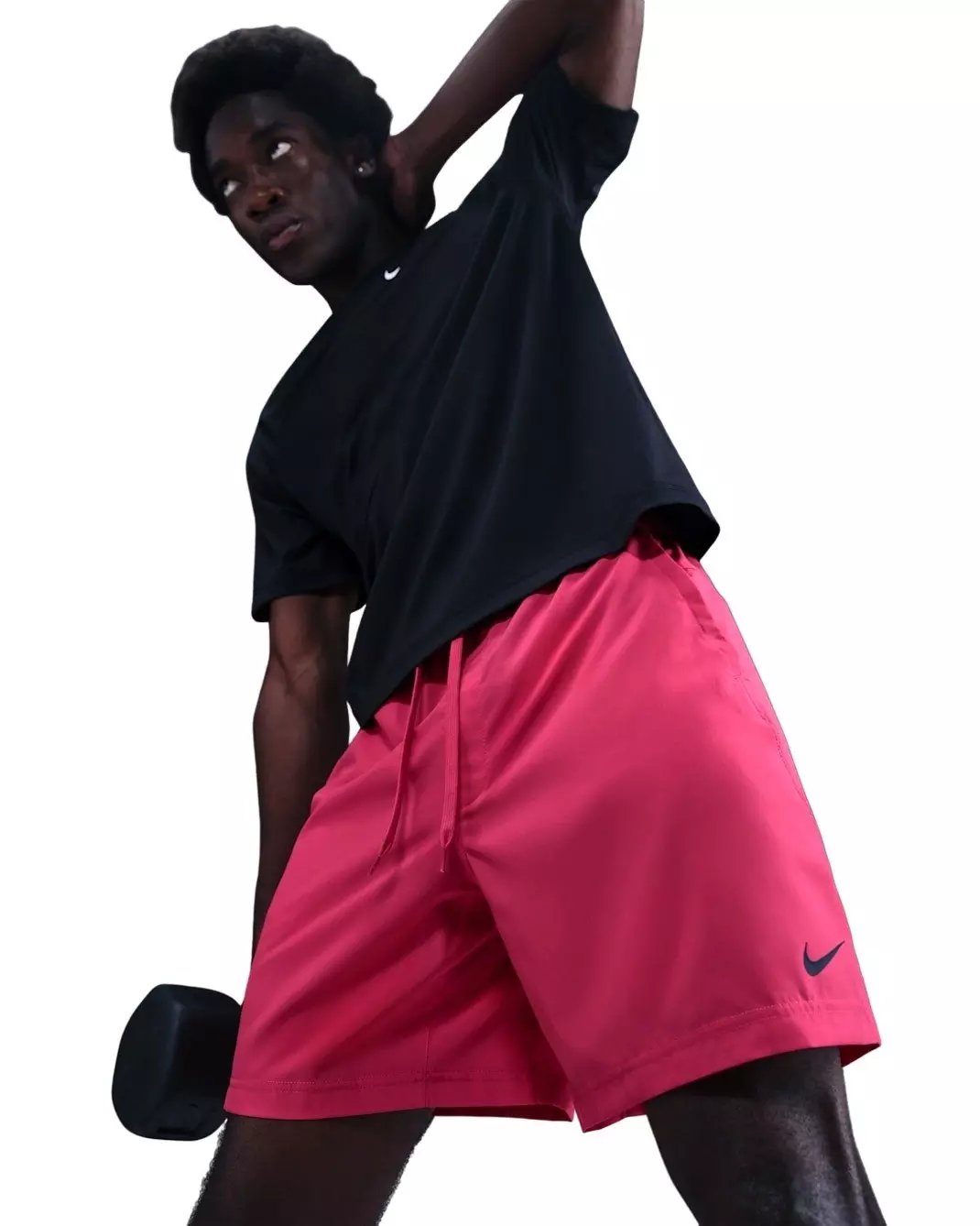 Nike Men's Form Dri-FIT 7" Unlined Versatile Shorts -Pink - PINK