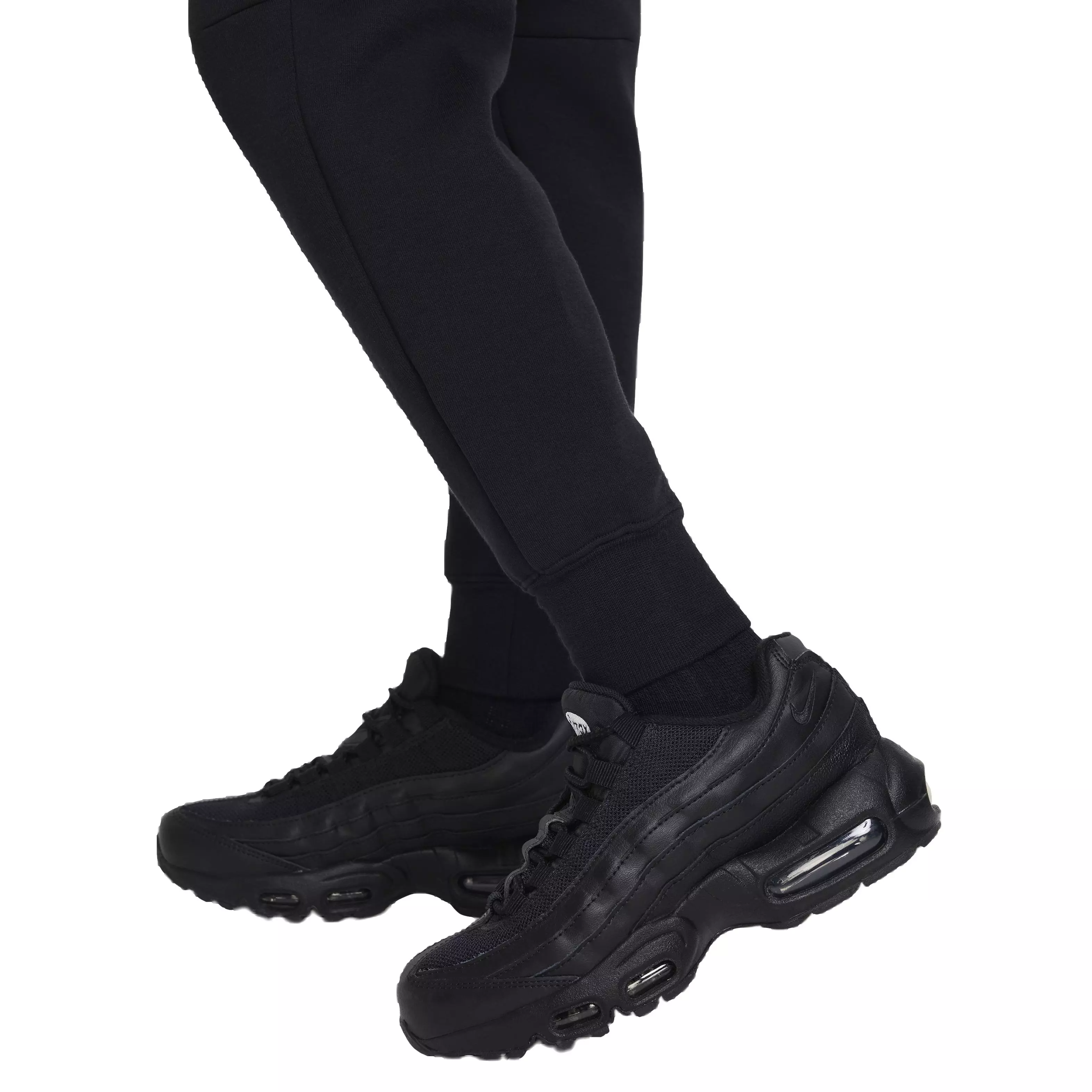 Nike Big Girls' Sportswear Tech Fleece Joggers - BLACK