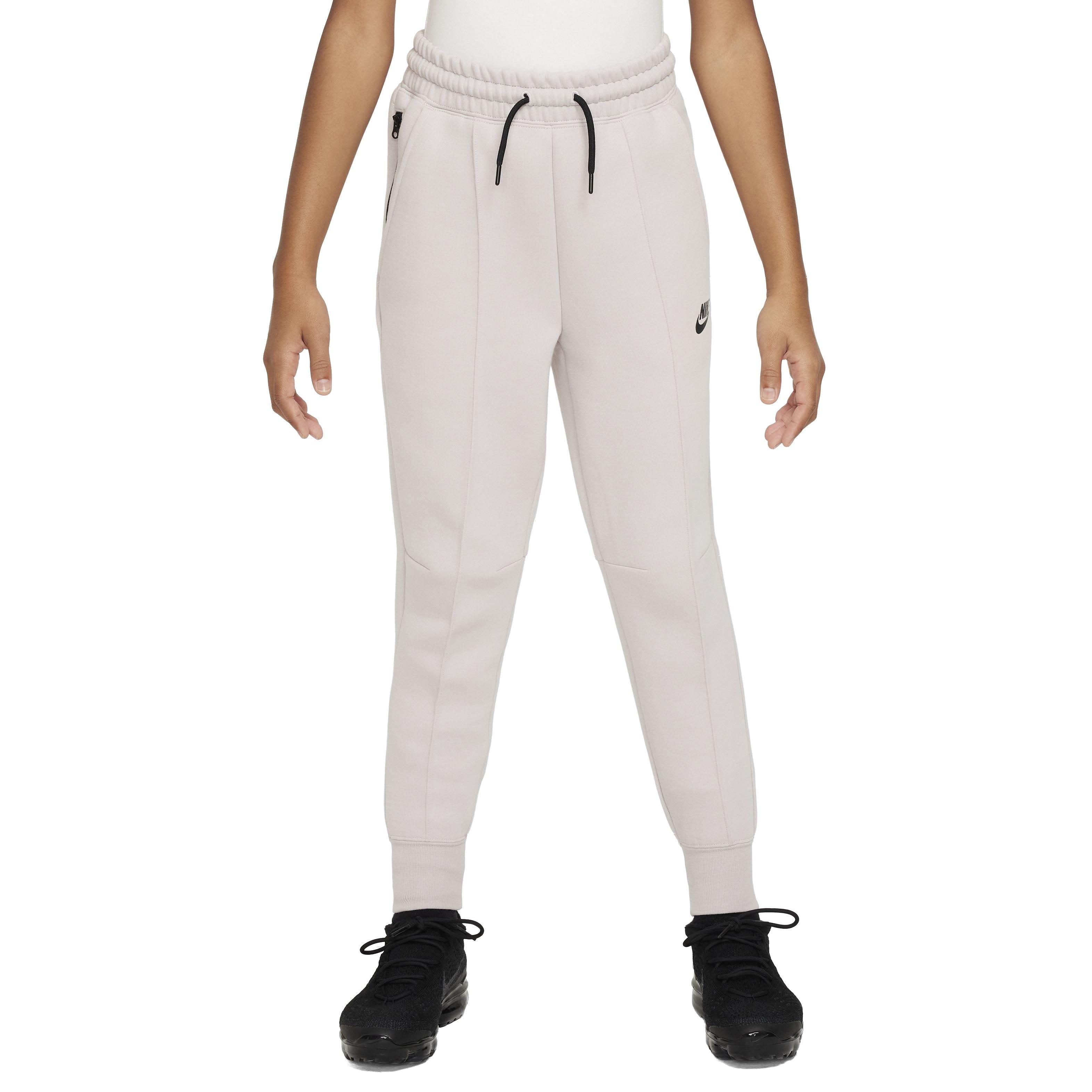 Nike Big Girls' Sportswear Tech Fleece Joggers - BEIGE Thumbnail View 1