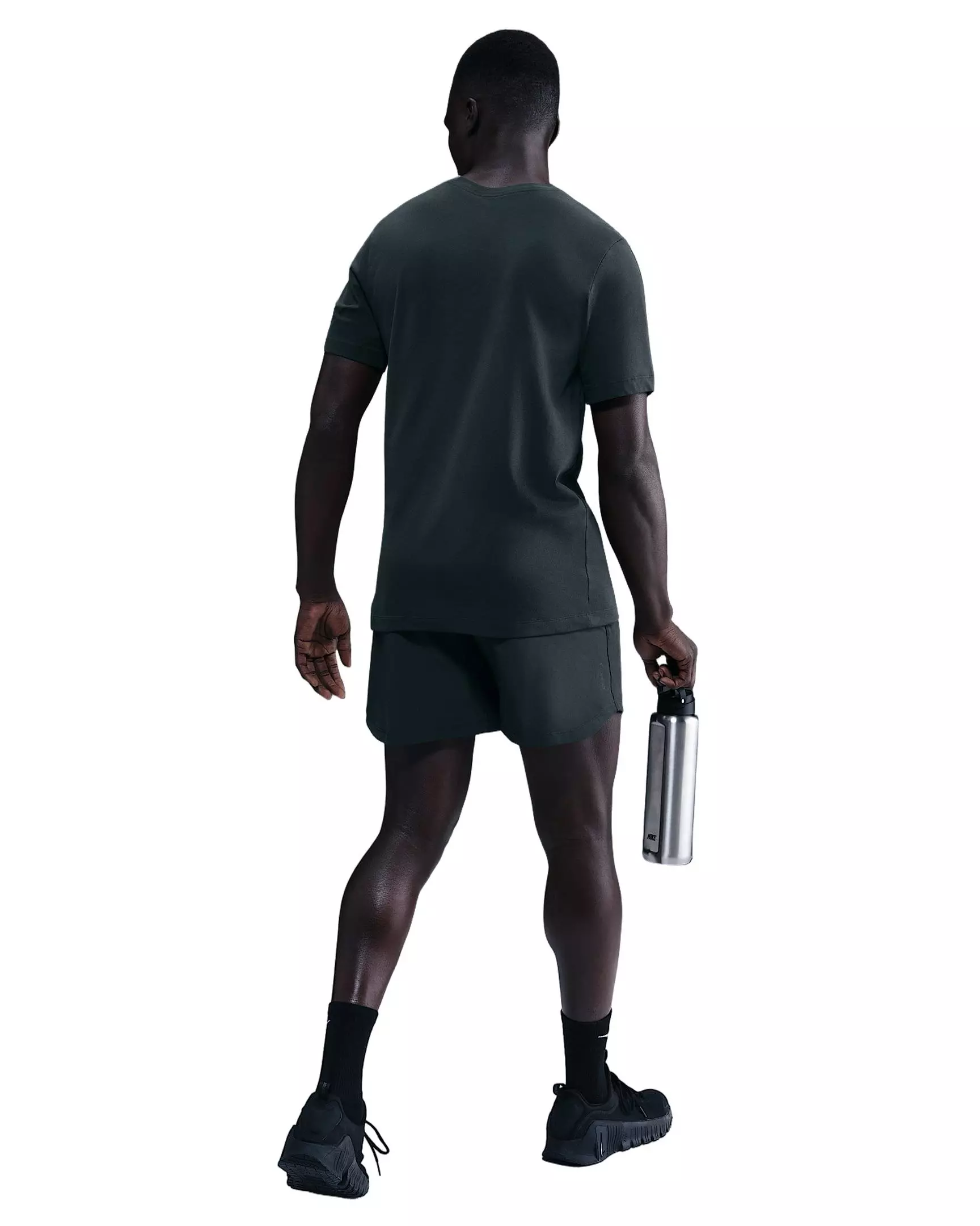 Nike Men's Pro Training Dri-FIT 6" Shorts -Seaweed Green - SEAWEED GREEN