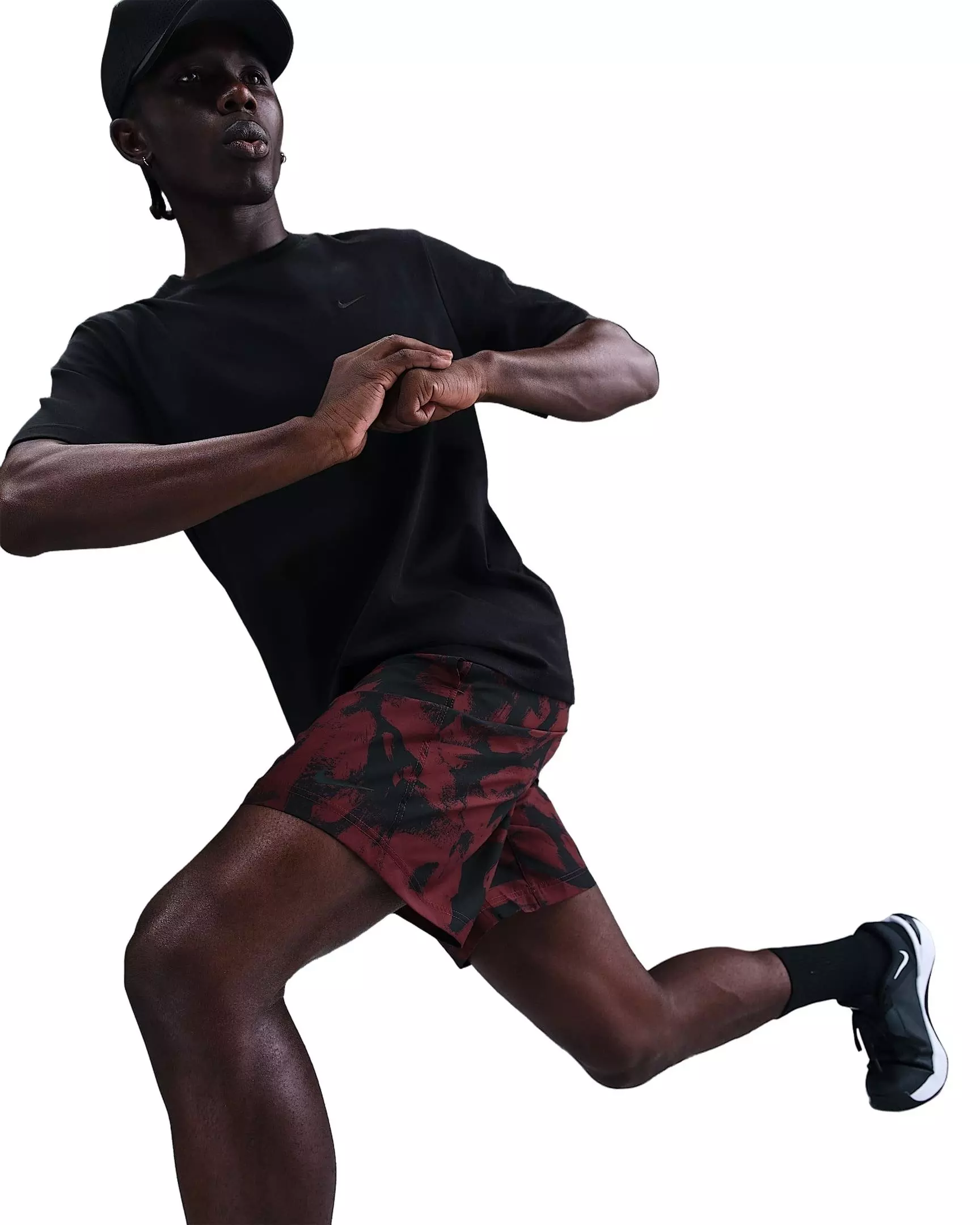 Nike Men's Form Dri-FIT 7" Versatile Shorts - DK RED