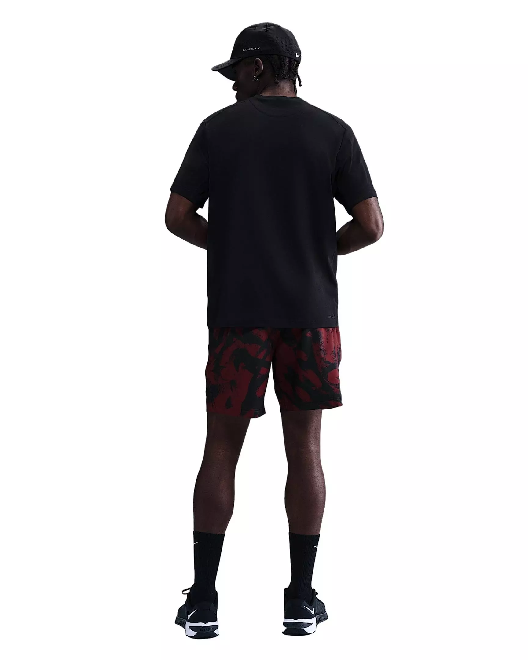 Nike Men's Form Dri-FIT 7" Unlined Versatile Shorts - DK RED