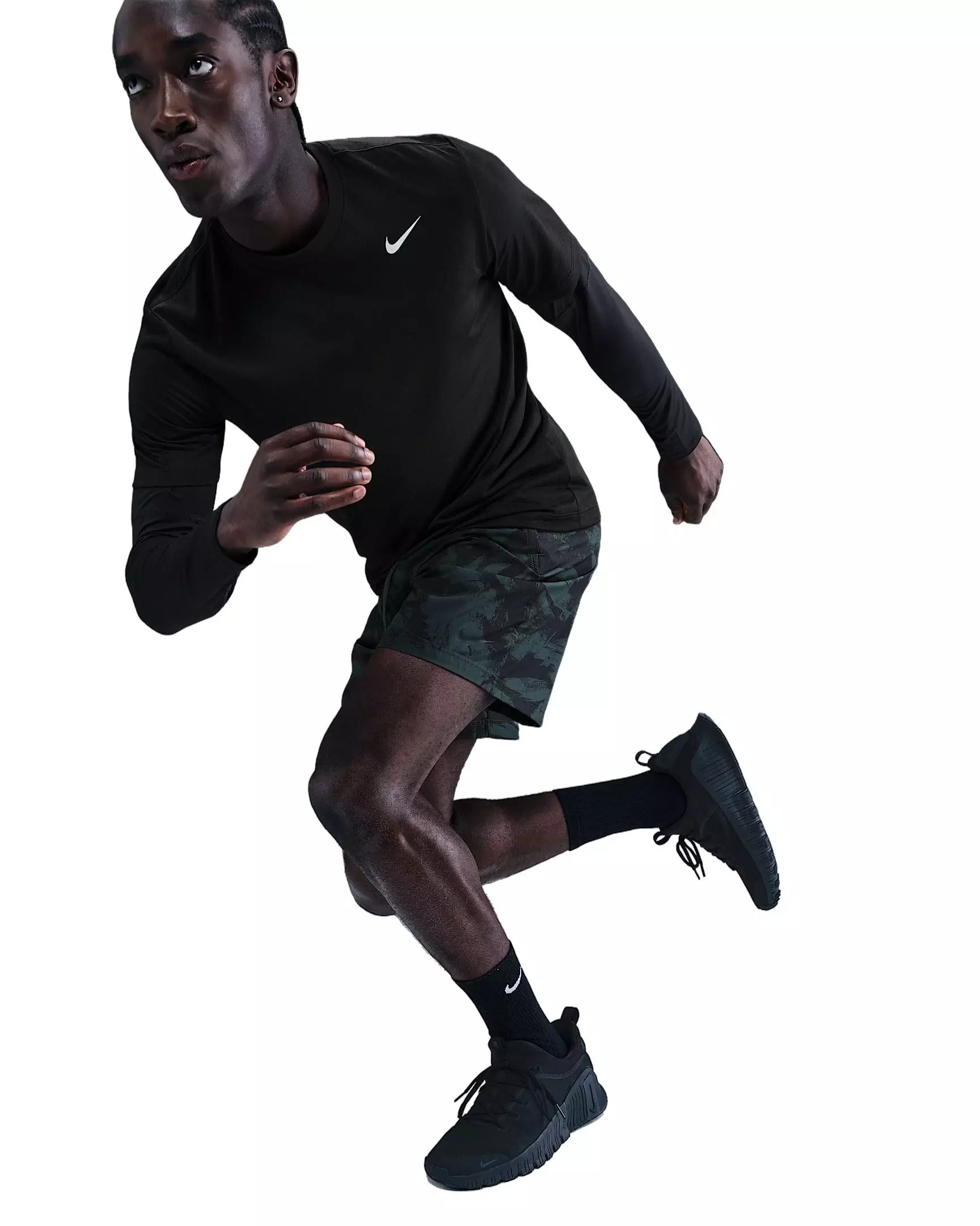 Nike Men's Form Dri-FIT 7" Unlined Versatile Shorts - SEAWEED GREEN