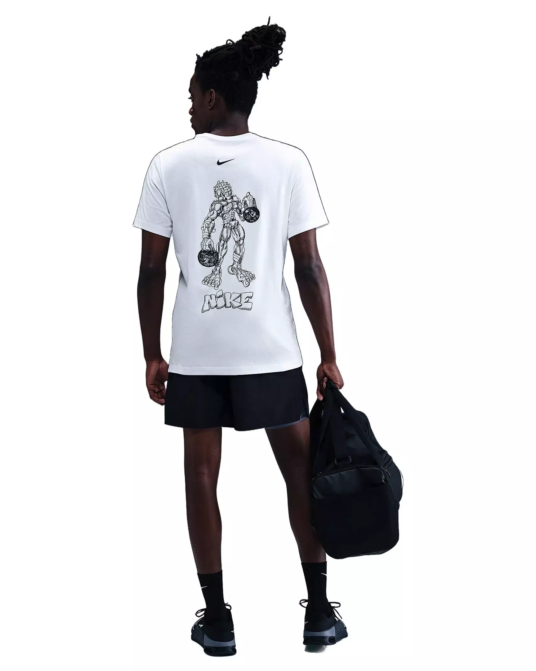 Nike Men's IYKYK Fitness HO25 T-Shirt - White - WHITE