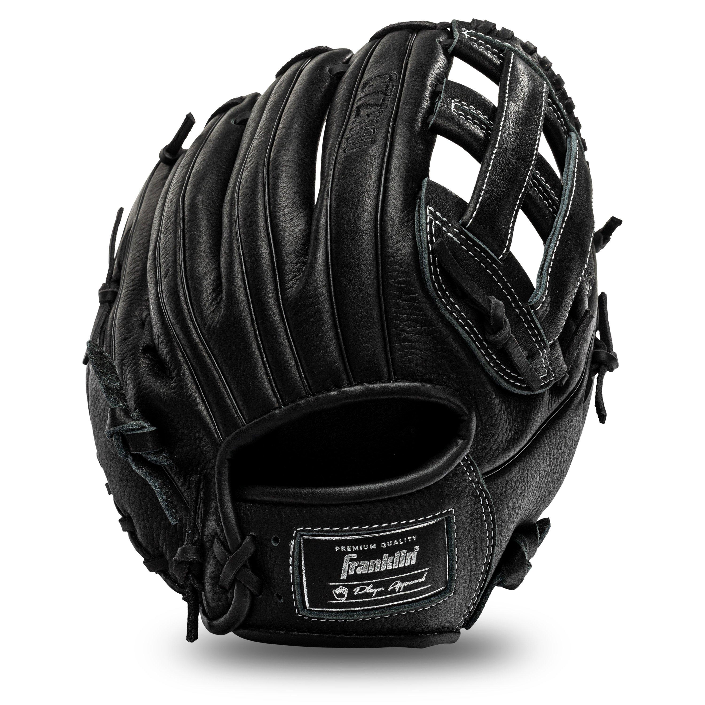 Franklin Sports CTZ5000 12.5" Baseball Fielding Glove RHT - Black - BLACK Thumbnail View 1