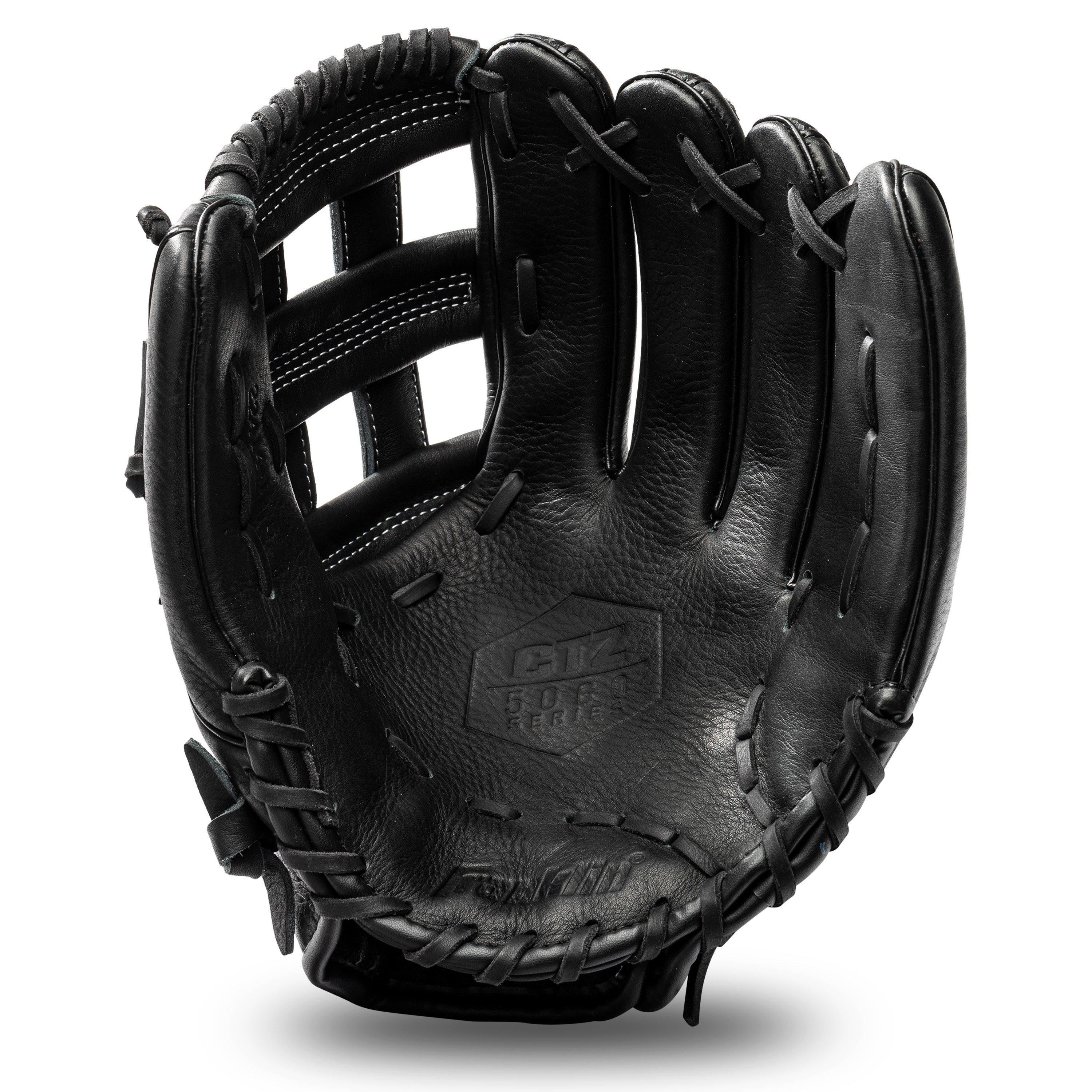 Franklin Sports CTZ5000 12.5" Baseball Fielding Glove RHT - Black - BLACK Thumbnail View 2