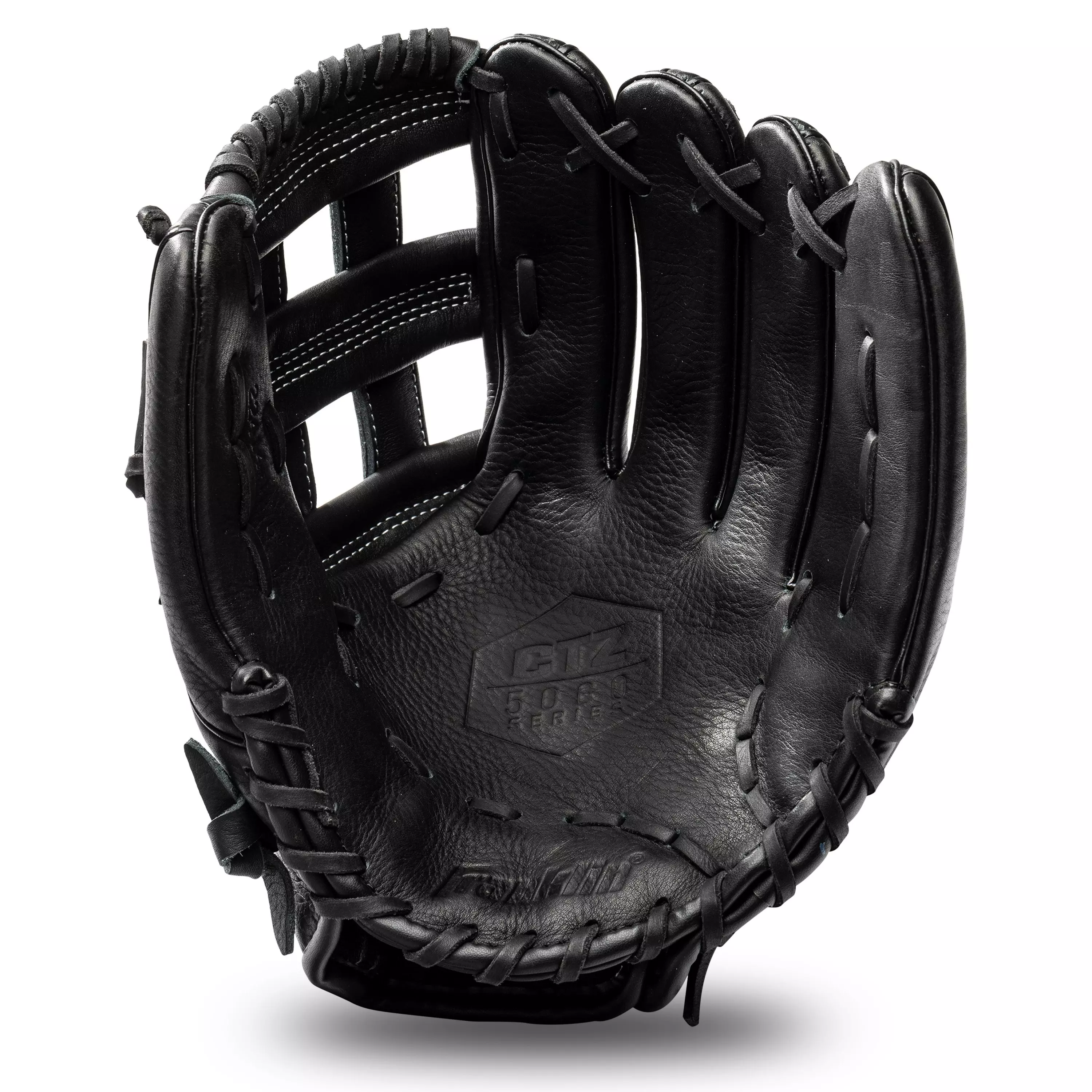 Franklin Sports CTZ5000 12.5" Baseball Fielding Glove RHT - Black - BLACK