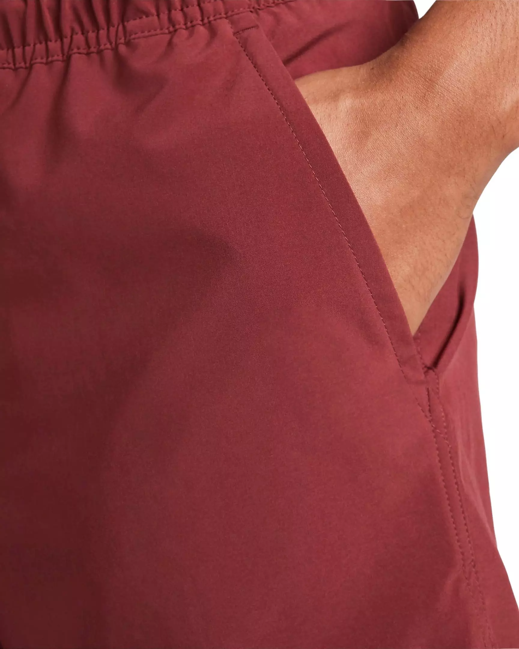 Nike Men's Unlimited Dri-FIT 5" Unlined Versatile Shorts - DK RED