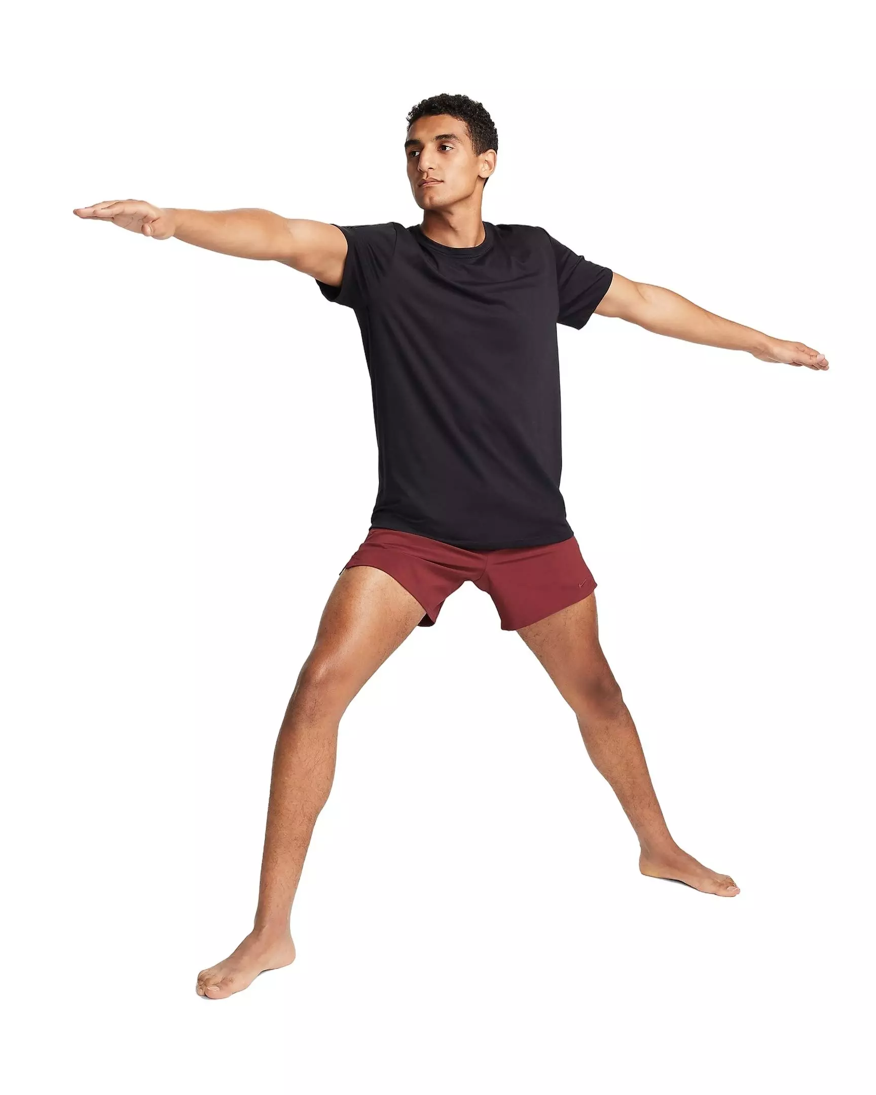 Nike Men's Unlimited Dri-FIT 5" Unlined Versatile Shorts - DK RED