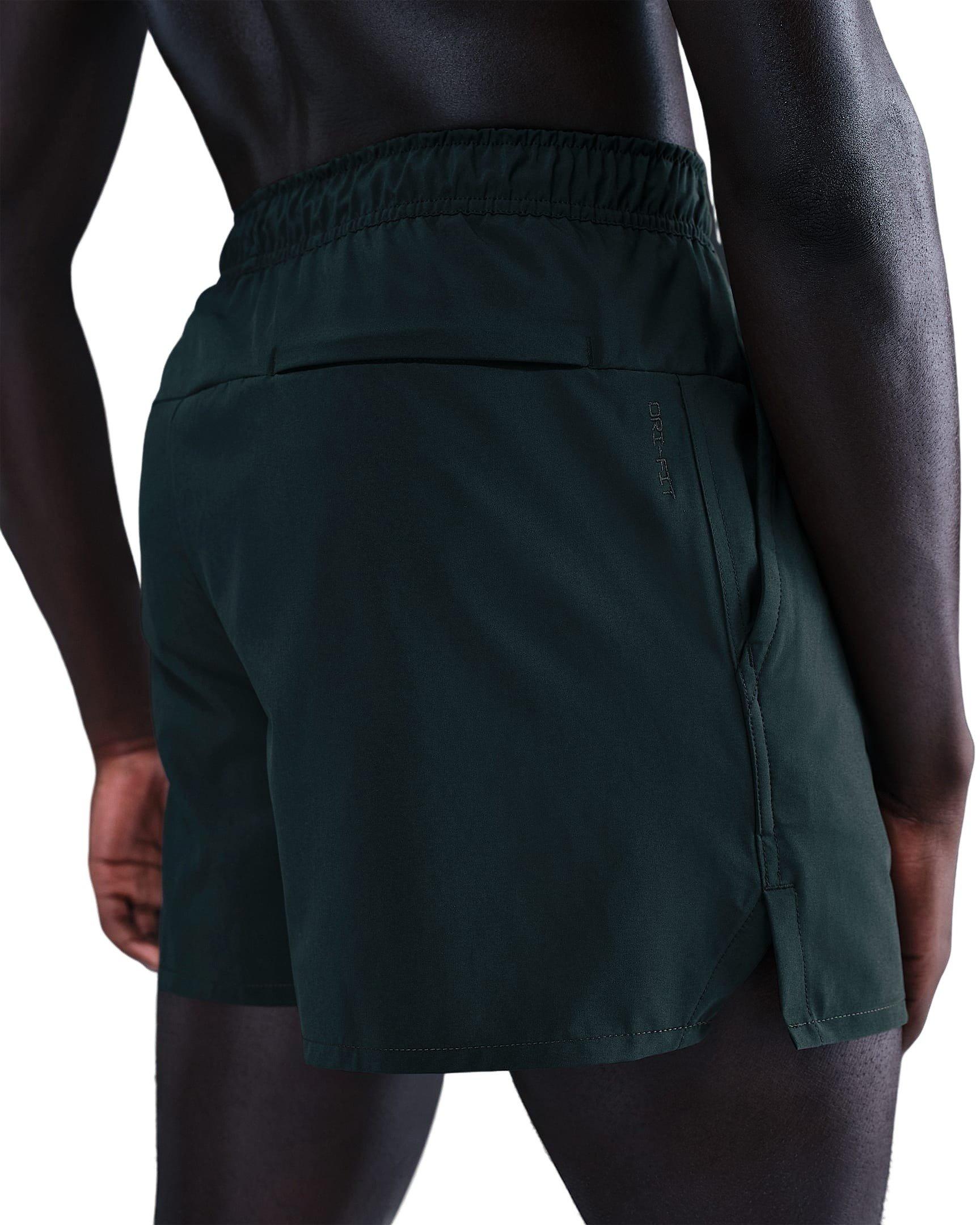 Nike Men's Unlimited Dri-FIT 5" Unlined Versatile Shorts - Dark Clay - SEAWEED GREEN Thumbnail View 2