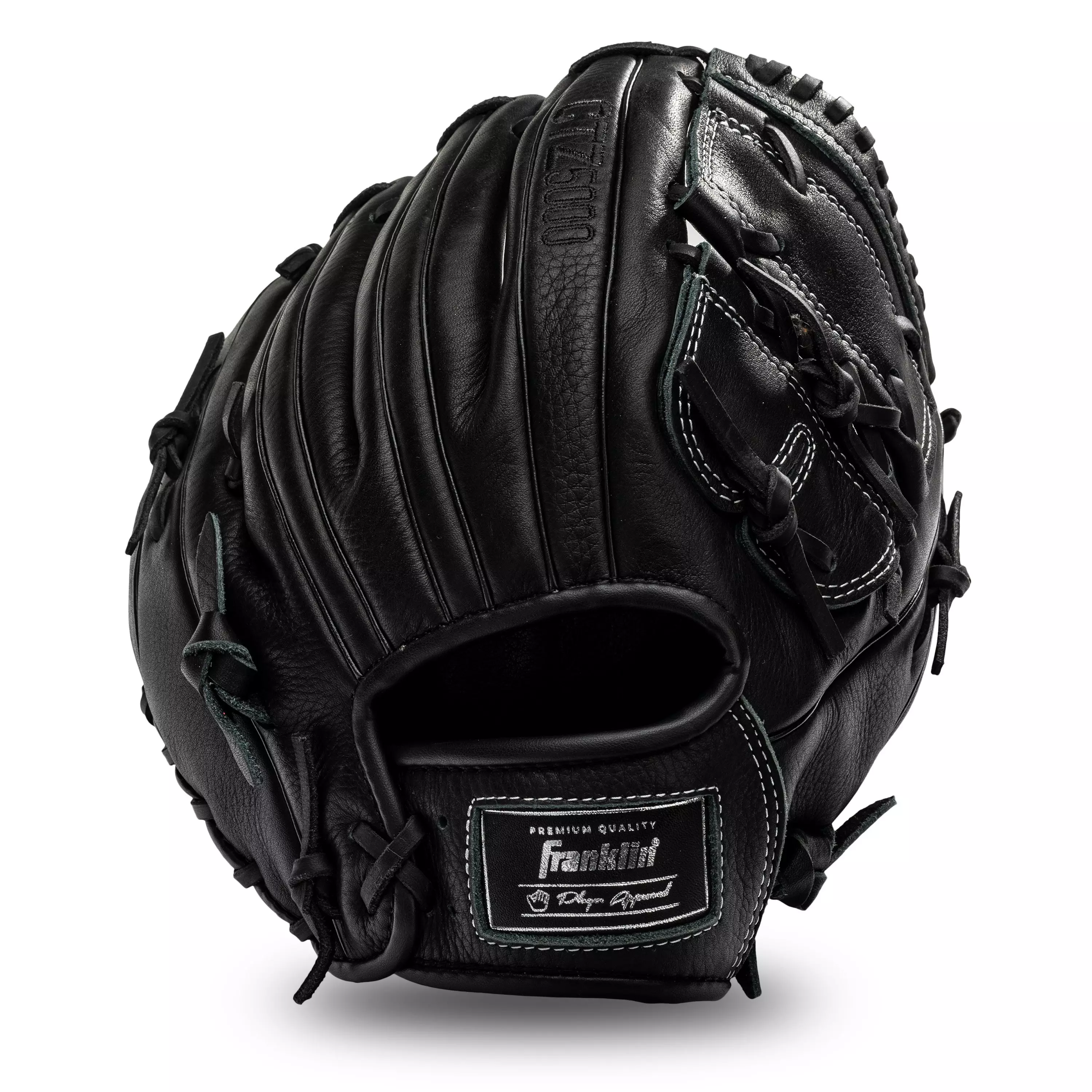 Franklin Sports CTZ5000 12" Baseball Fielding Glove RHT - Black - BLACK