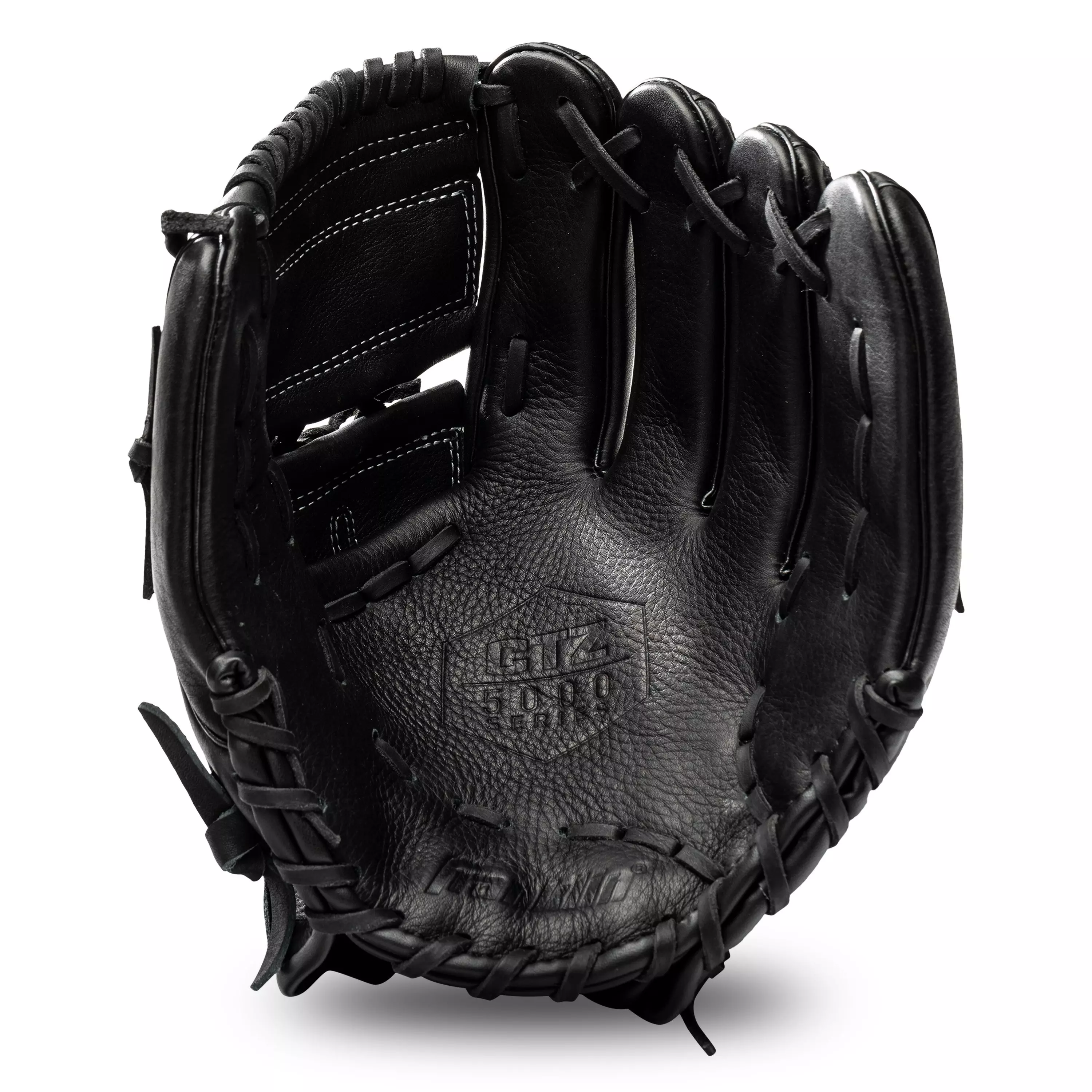 Franklin Sports CTZ5000 12" Baseball Fielders Glove RHT - Black - BLACK