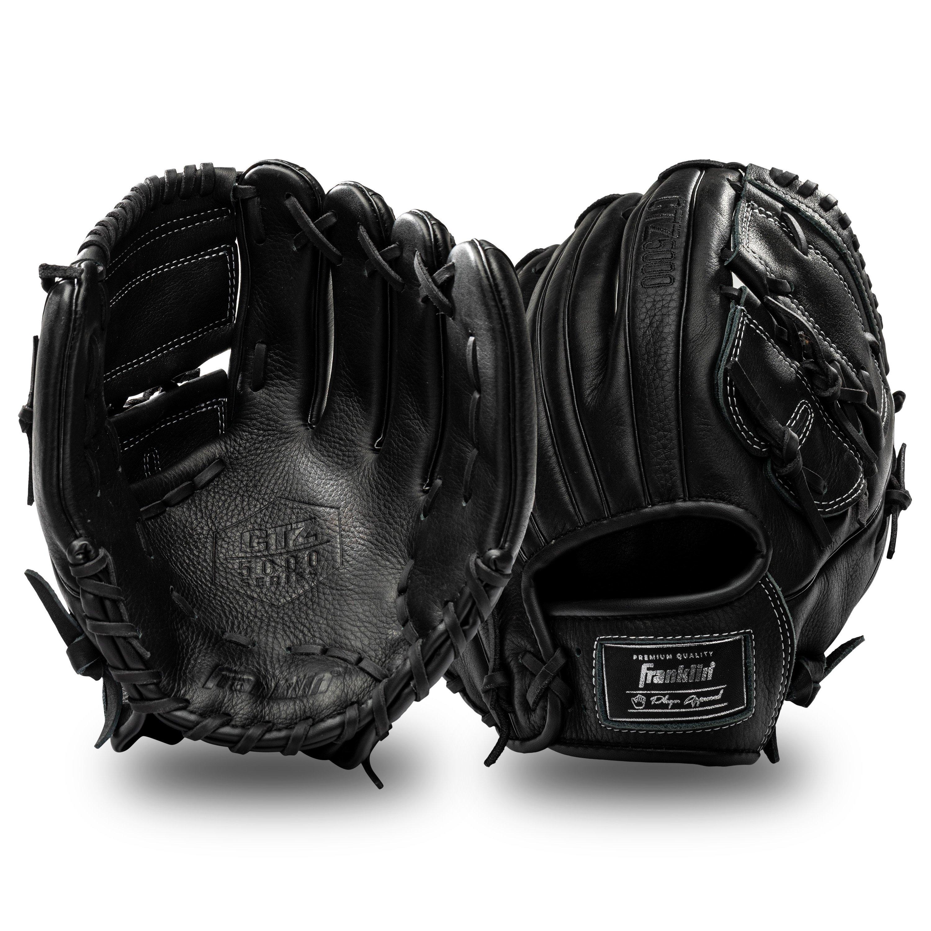 Franklin Sports CTZ5000 12" Baseball Black&nbsp;Fielding Glove RHT​​