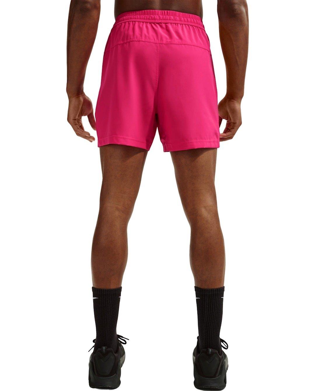 Nike Men's Form Dri-FIT 5" Unlined Versatile Shorts - Pink - PINK Thumbnail View 2