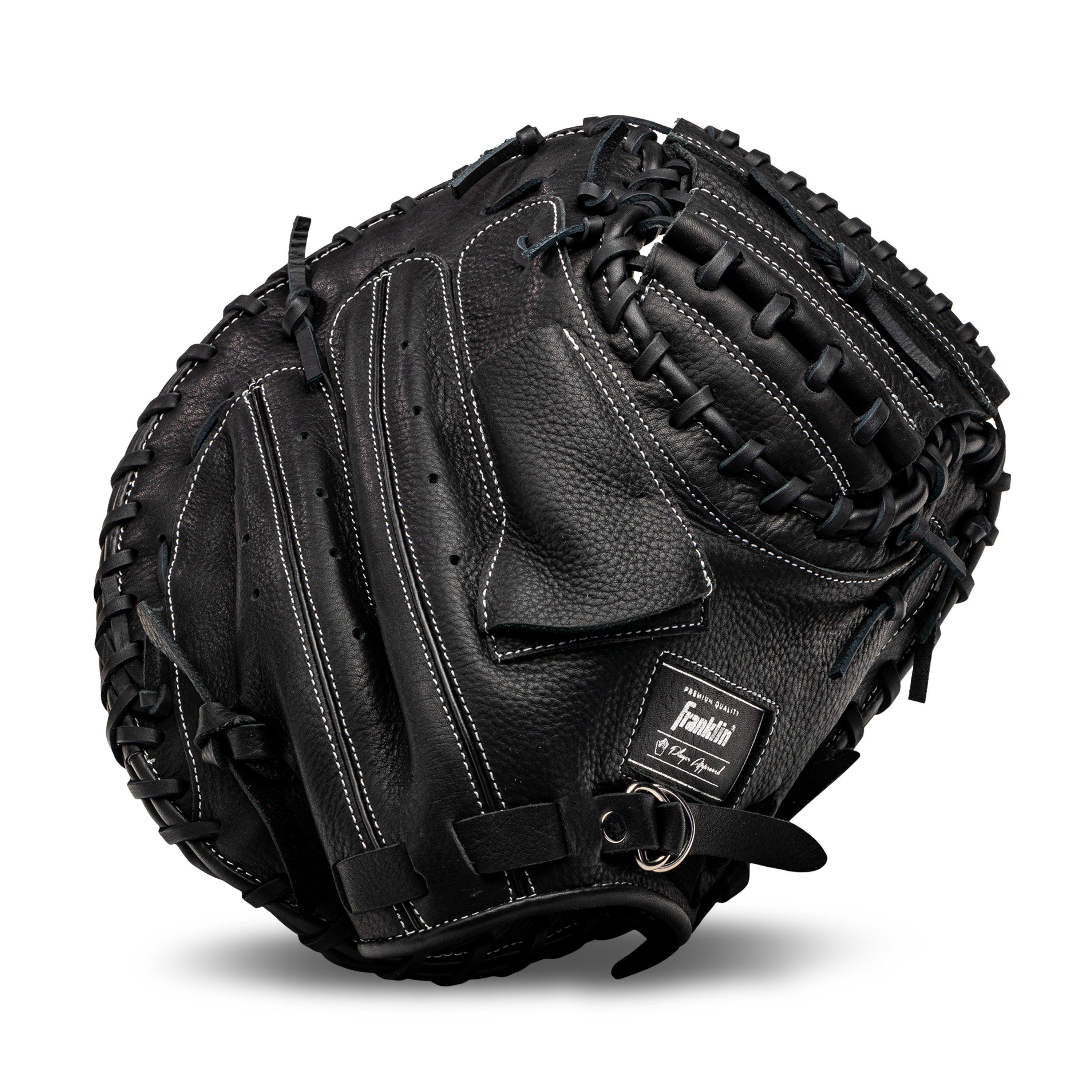 Franklin Sports CTZ50000 Baseball Catcher's Mitt - Black - BLACK Thumbnail View 1