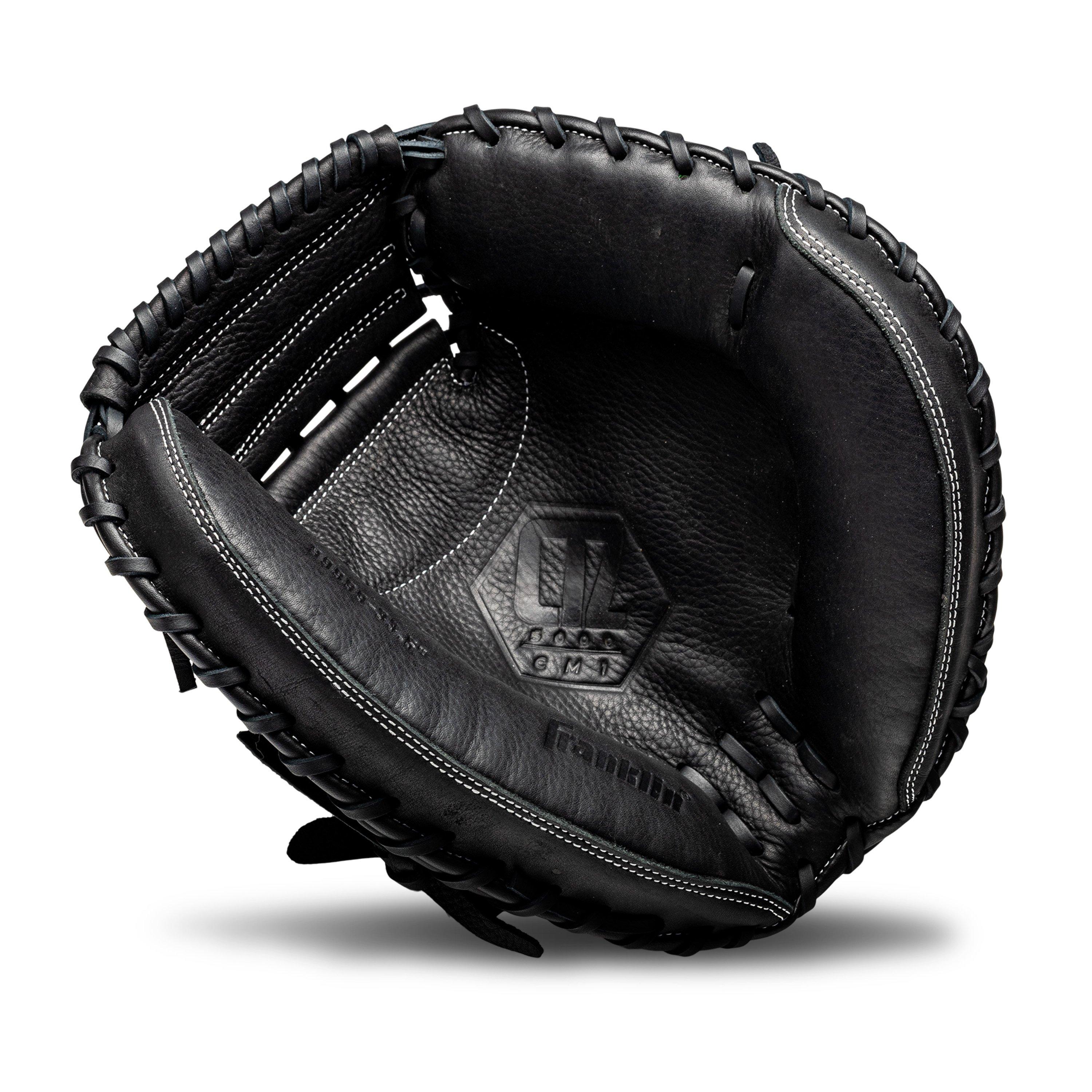 Franklin Sports CTZ50000 Baseball Catcher's Mitt - Black - BLACK Thumbnail View 2